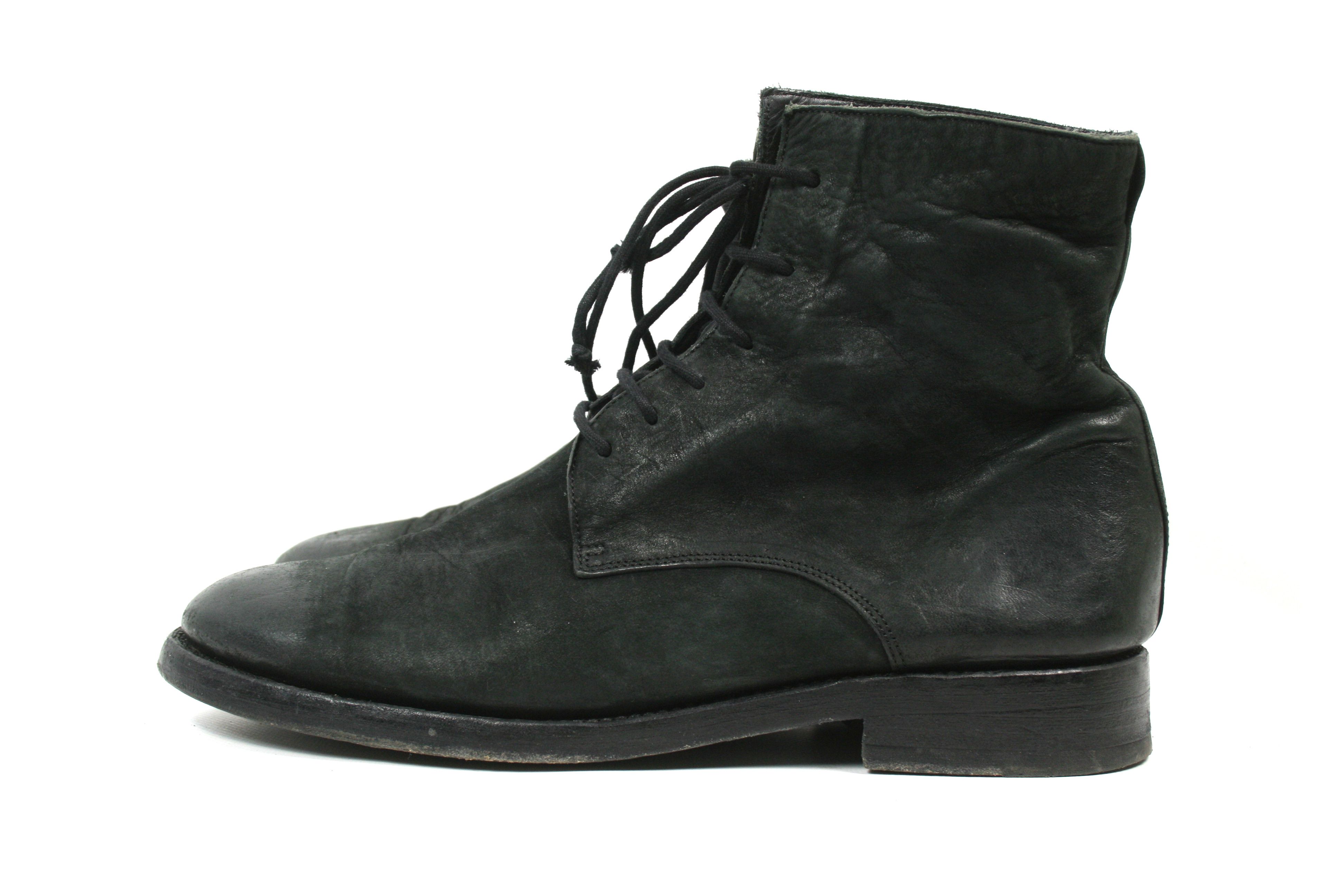 The Last Conspiracy Horse Leather Combat Mid Boots Size US 8 / EU 41 - 3 Thumbnail