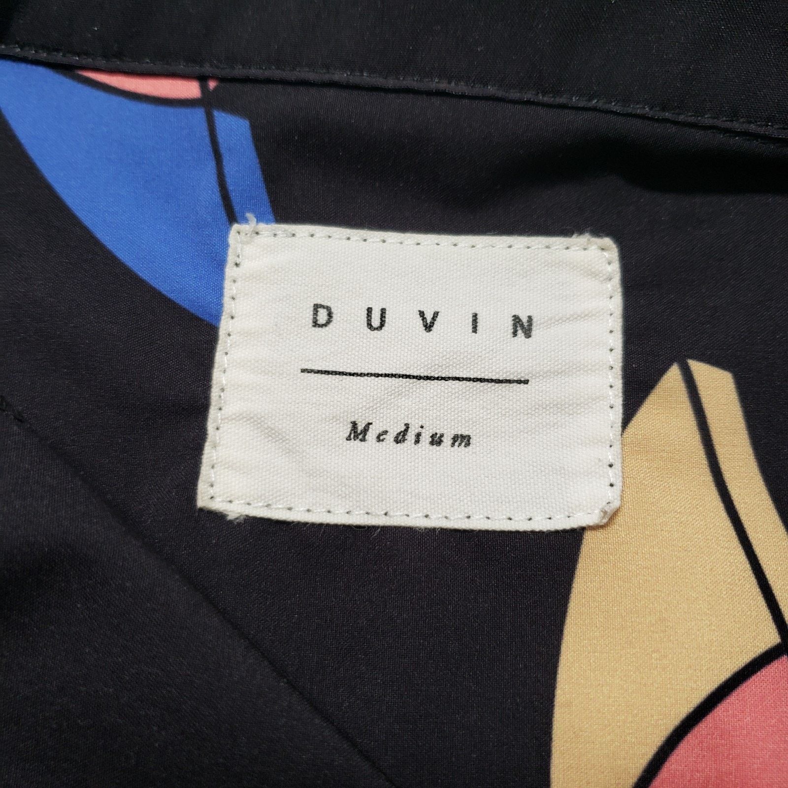 Other Duvin Button Up Shirt Mens Medium Black Beach Short Sleeve Size US M / EU 48-50 / 2 - 3 Thumbnail