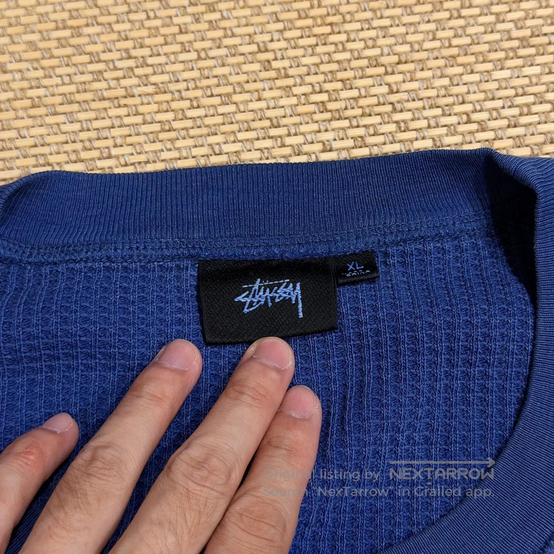 Stussy Stussy Waffle Long Sleeve Shirt. Size US XL / EU 56 / 4 - 6 Thumbnail