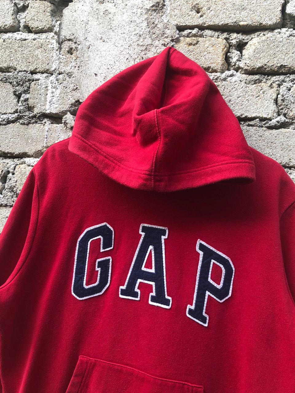Gap GAP Logo Hoodie Fullover Red Size US L / EU 52-54 / 3 - 4 Thumbnail
