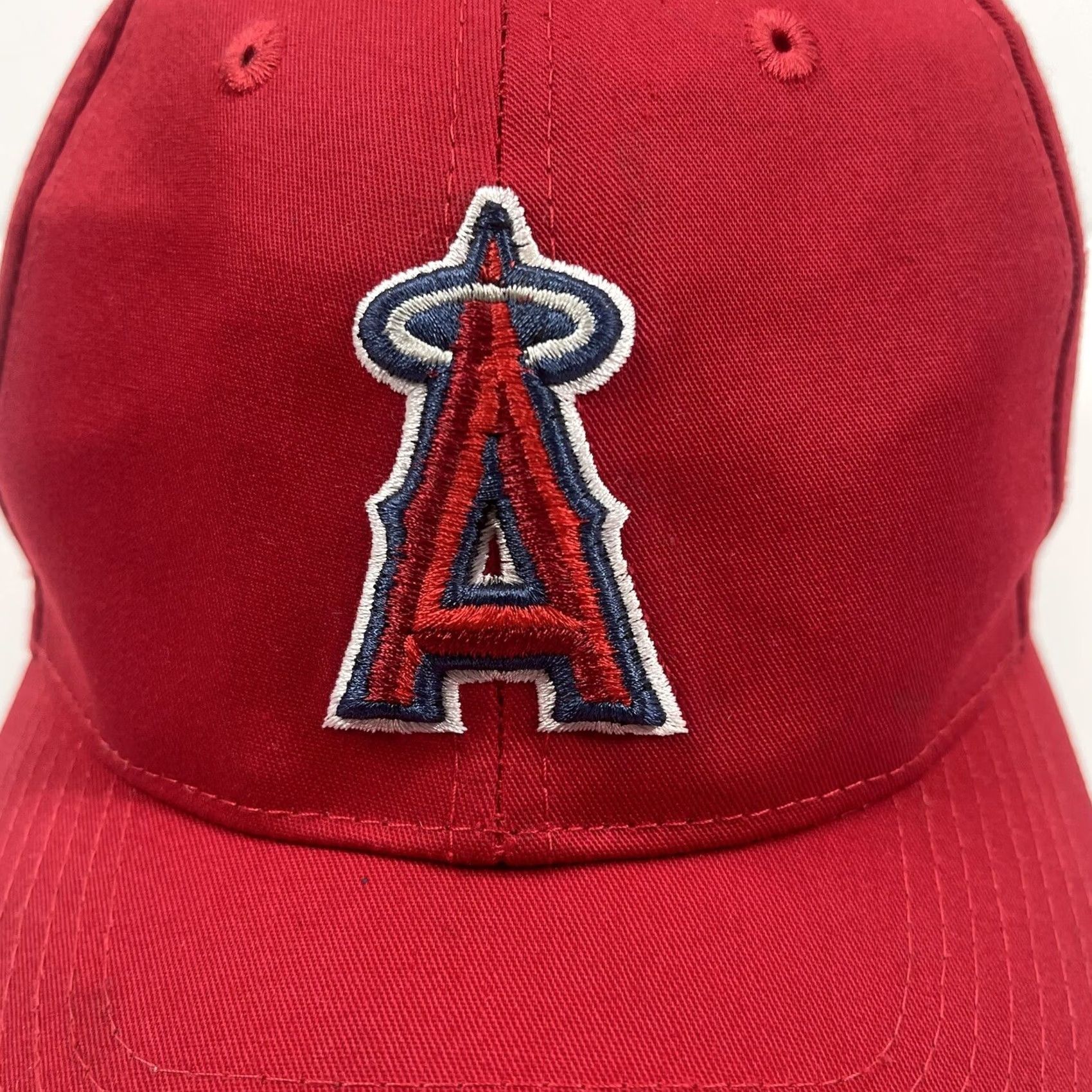 MLB Outdoor Cap MLB Los Angeles Angels Adult Baseball Cap Hat Adjustable Red Team Size ONE SIZE - 2 Thumbnail