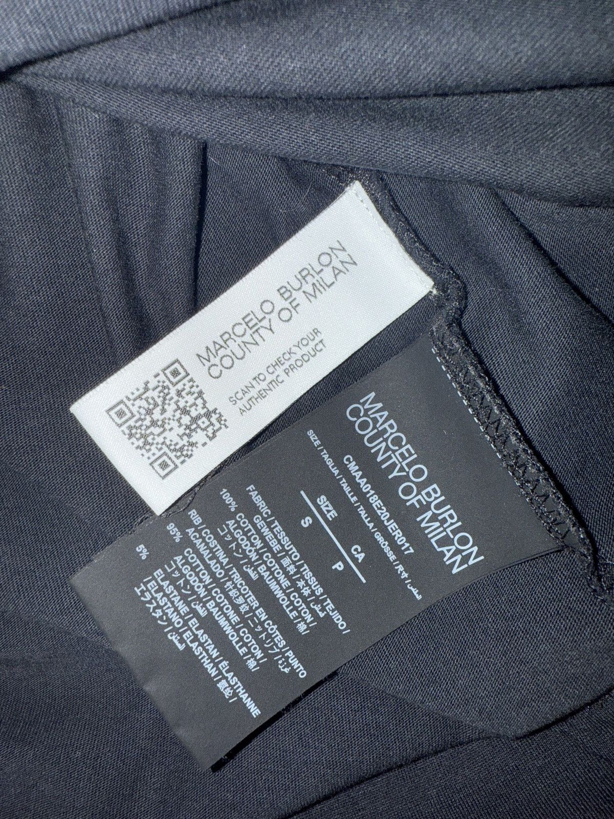 Marcelo Burlon Marcelo Burlon Cross Logo Tee Size US S / EU 44-46 / 1 - 4 Thumbnail