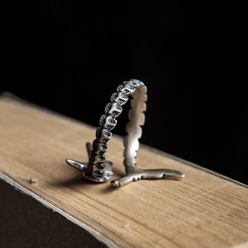 Jewelry Fish New Design Jewelry Rings Open Chrome Ring (Size 7-13) Size ONE SIZE - 2 Thumbnail