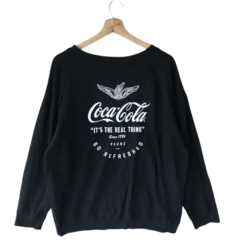 Coca Cola Coca Cola Sweatshirts Size XXL / US 16-18 / IT 52-54 - 2 Thumbnail