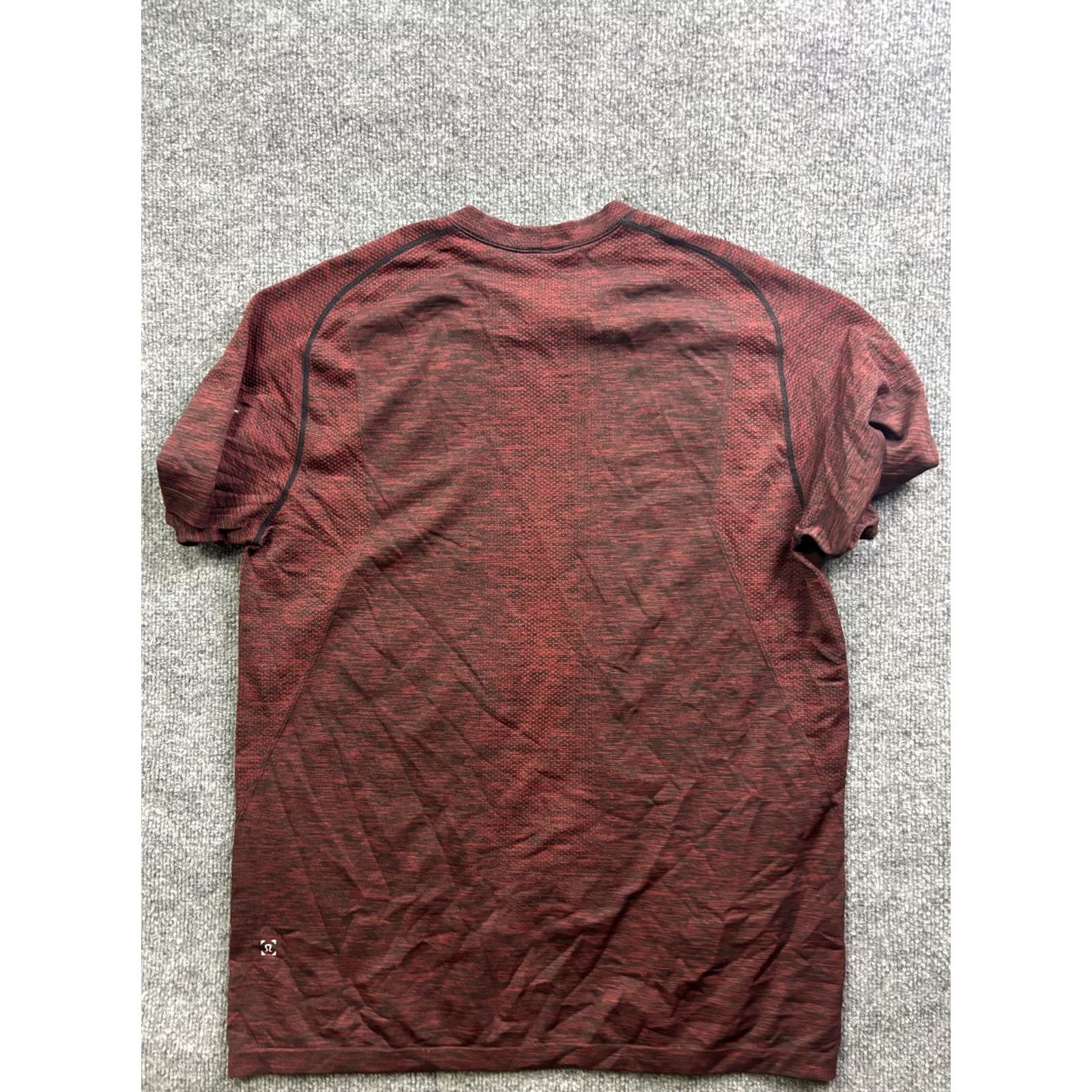 Lululemon Lululemon Shirt Mens Large Red Short Sleeve Athletic Running Training Top Size US M / EU 48-50 / 2 - 5 Thumbnail