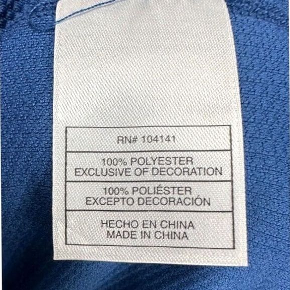 Nike VINTAGE Nike ACG Pullover Shirt Mens Large Dri-Fit Blue Quarter Zip Activewear Size US L / EU 52-54 / 3 - 5 Thumbnail