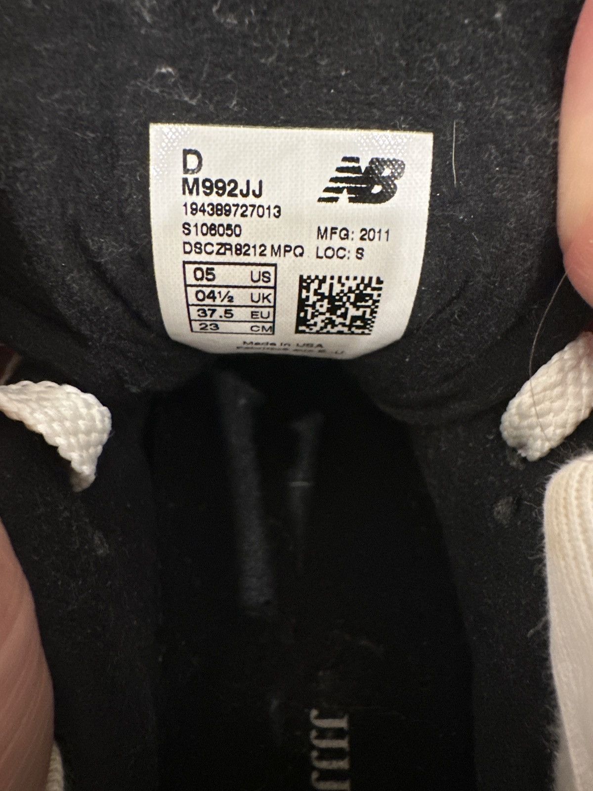 JJJJound × New Balance JJJJOUND X New Balance 992 Size US 5 / EU 37 - 6 Thumbnail