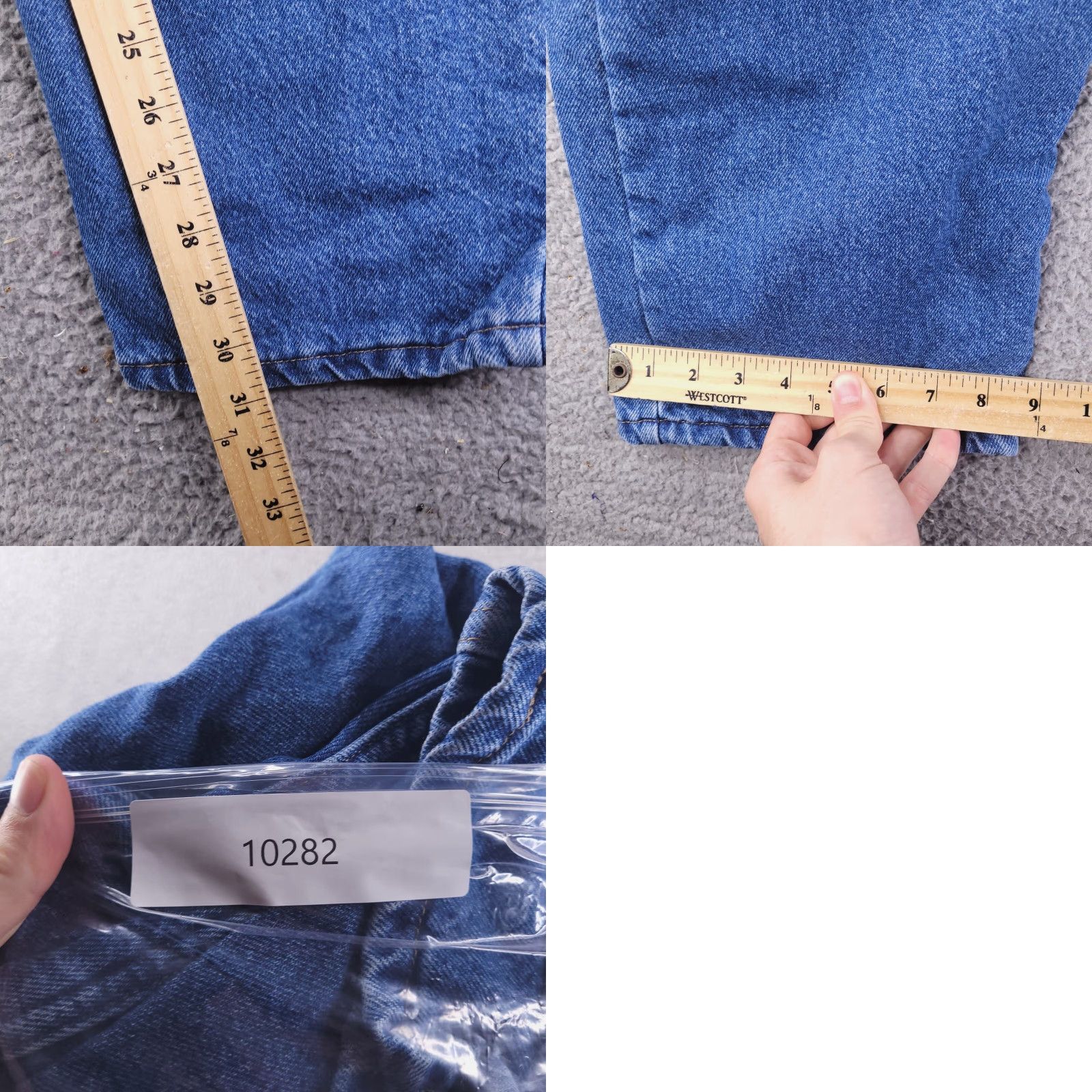 Wrangler Wrangler Jeans Mens 38x31 Blue Sherpa Fleece Lined Warm Work Outdoor Camp Jeans Regular Mens 38 Blue 90s? Size US 38 / EU 54 - 8 Thumbnail