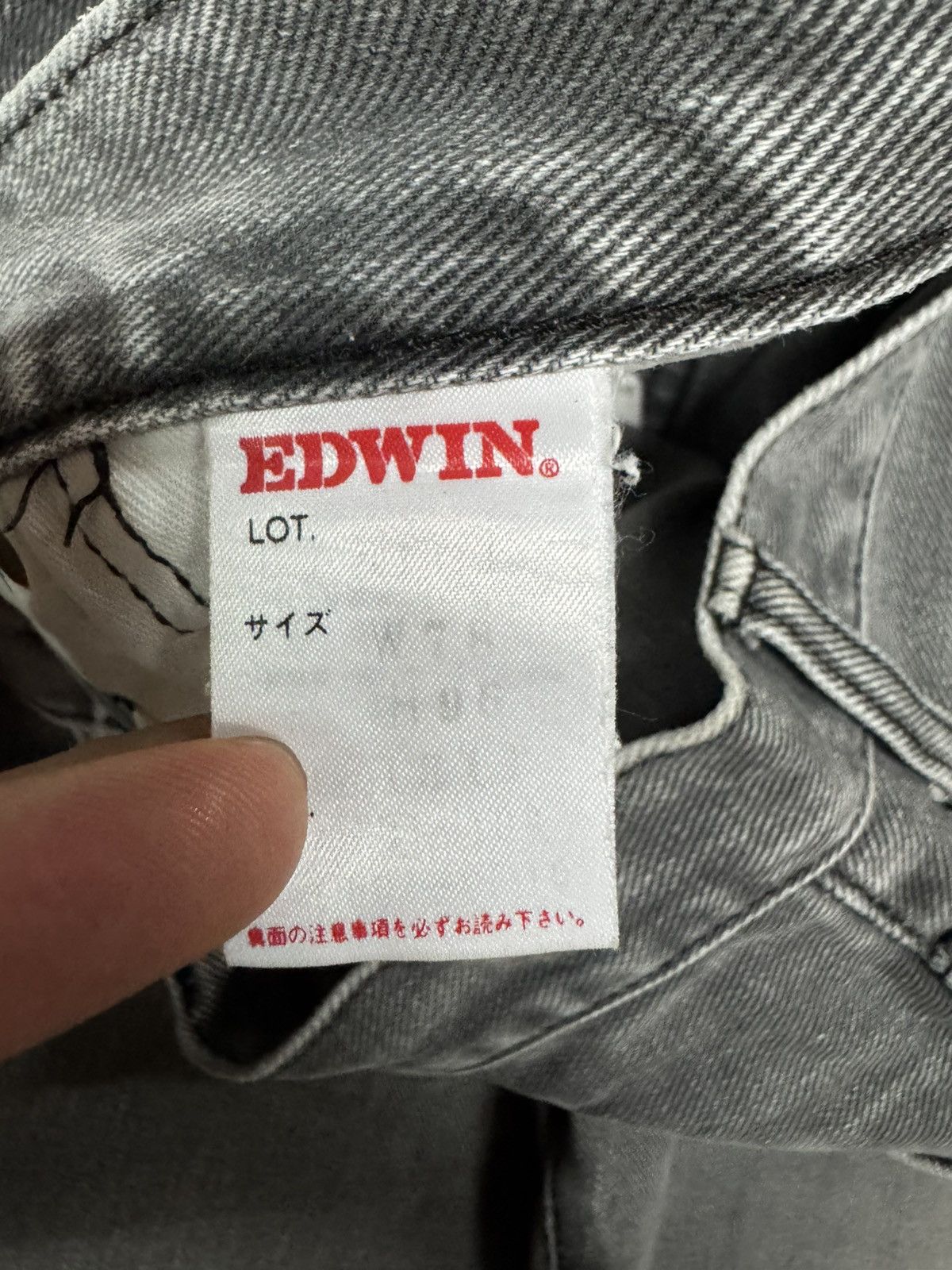 Edwin 💥Flare💥Insane 90s EDWIN Sand Washed Faded Bootcut Distressed Size US 28 / EU 44 - 8 Thumbnail