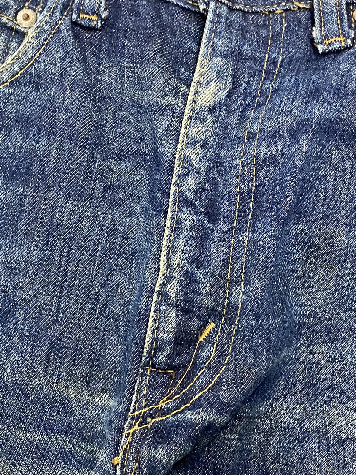 Levi's Vintage 80s Levis 505 Button 8 Zipper Talon Dirty Distress Size US 29 - 11 Thumbnail