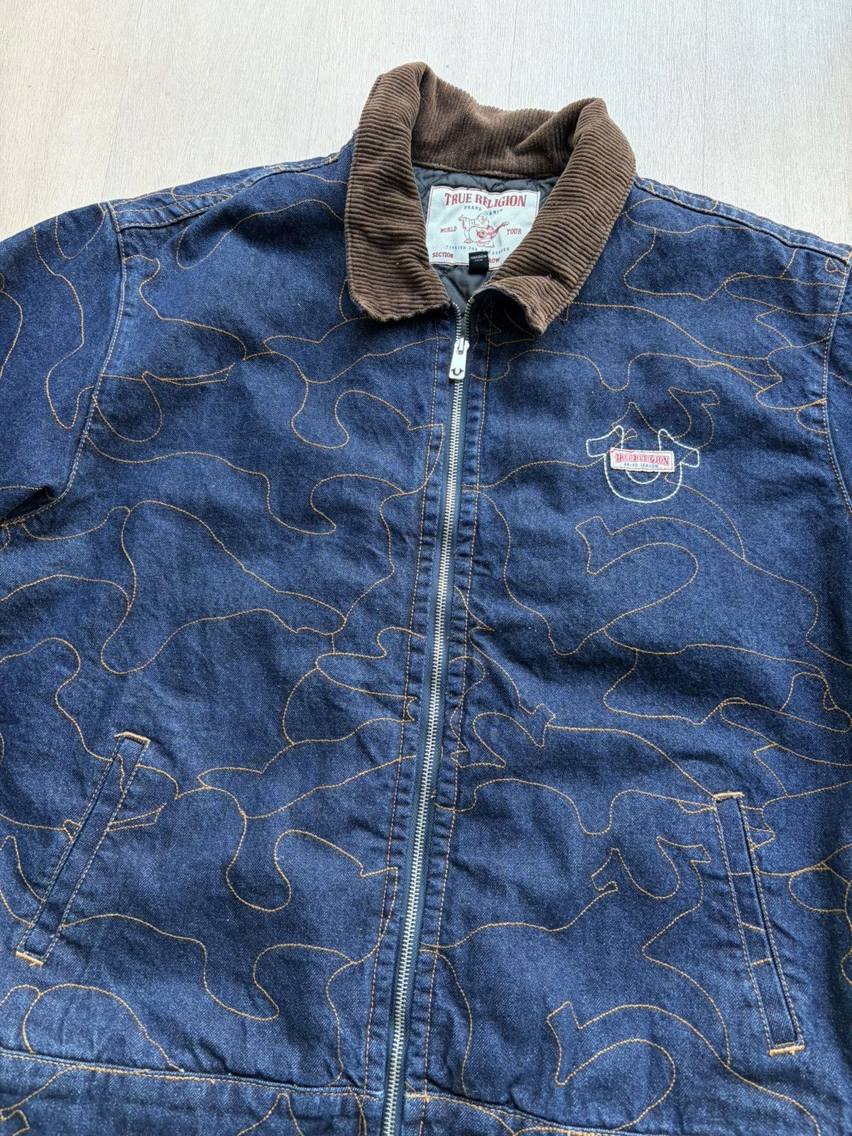 Carhartt True Religion Denim Jacket Small Size US S / EU 44-46 / 1 - 2 Thumbnail