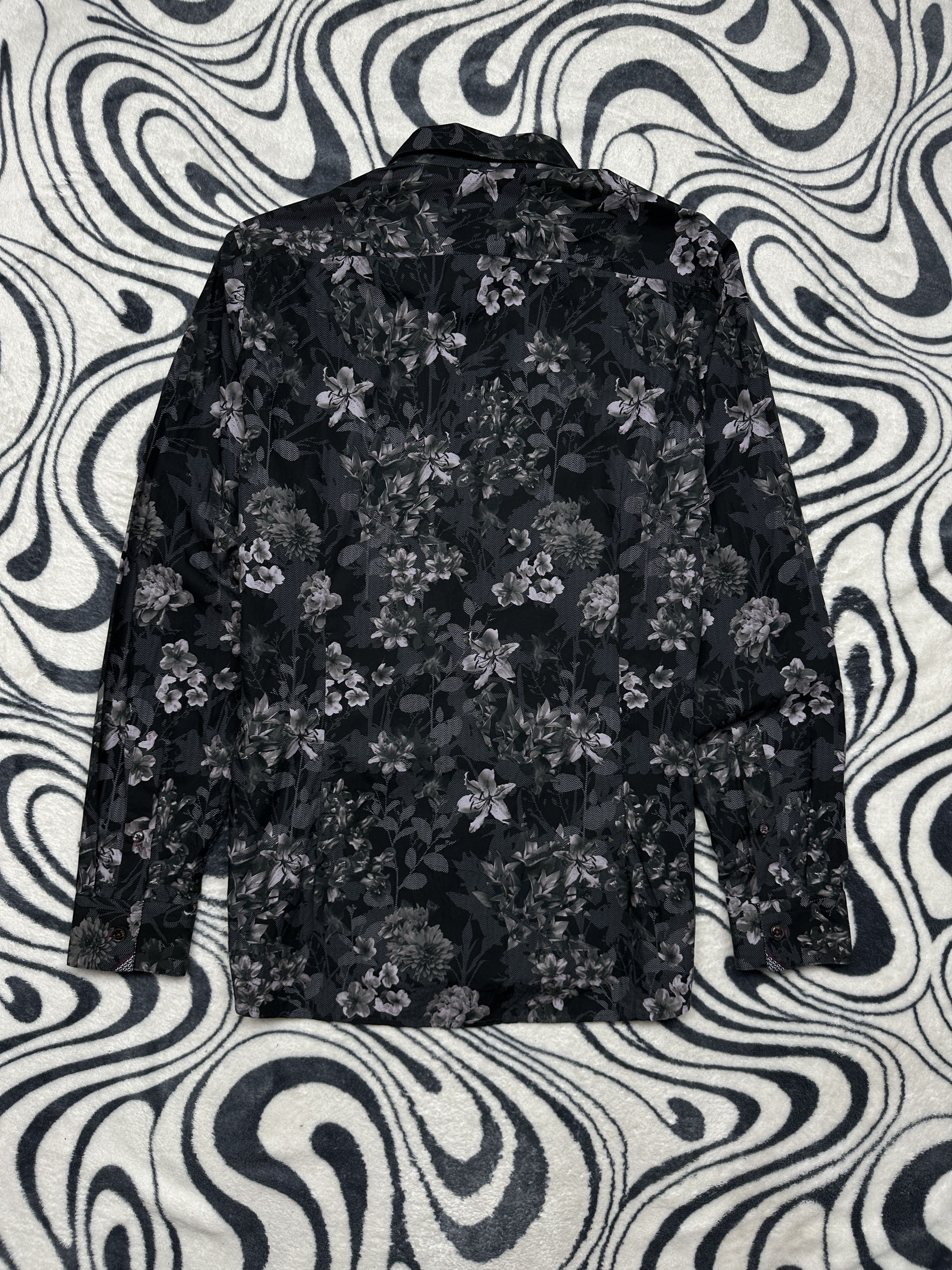Ted Baker Ted Baker All Over Floral Print Shirt Graphic Tee Size US M / EU 48-50 / 2 - 6 Thumbnail