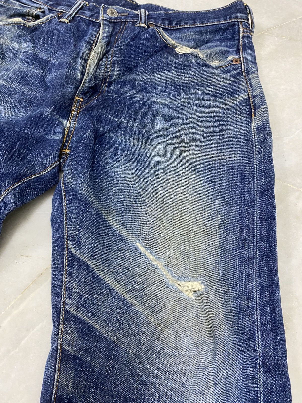 Levi's Size 31x26 Vintage Levis Distressed Jeans Faded Pants Denim Size US 31 - 5 Thumbnail