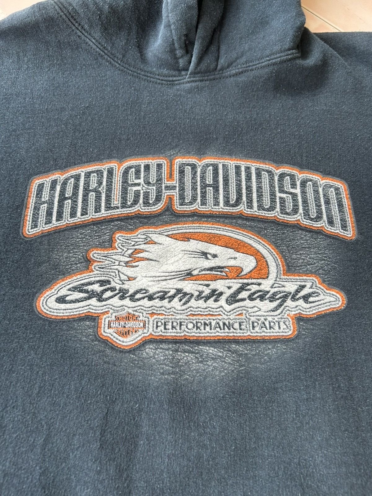 Harley Davidson Vintage Harley Davidson Screamin’ Eagle Hoodie Size US L / EU 52-54 / 3 - 3 Thumbnail