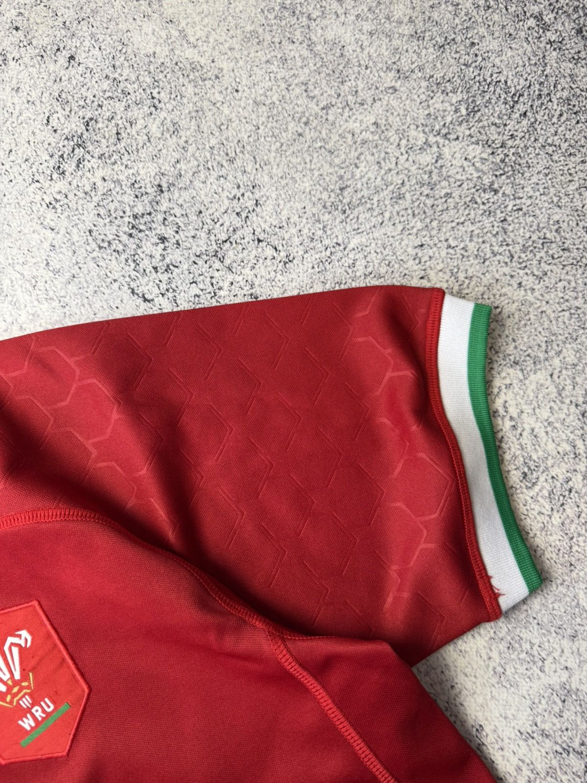 Vintage Wales Rugby Union Home Shirt 2020/2021 - Macron Jersey Red Size US L / EU 52-54 / 3 - 19 Thumbnail