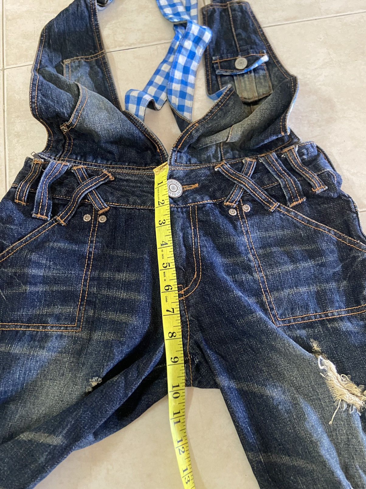 Hysteric Glamour Rare💥Blue Moon Flare Boot Cut Distressed Denim Pants Size US 30 / EU 46 - 21 Thumbnail
