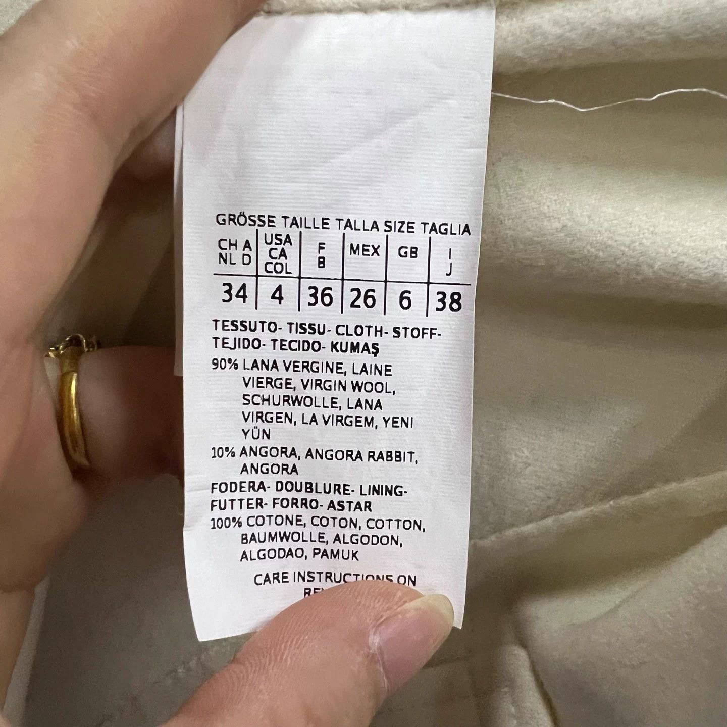 Max Mara MaxMara Star Print Double-Breasted 34 Coat 98 New Size XXS / US 00 / IT 34 - 3 Thumbnail
