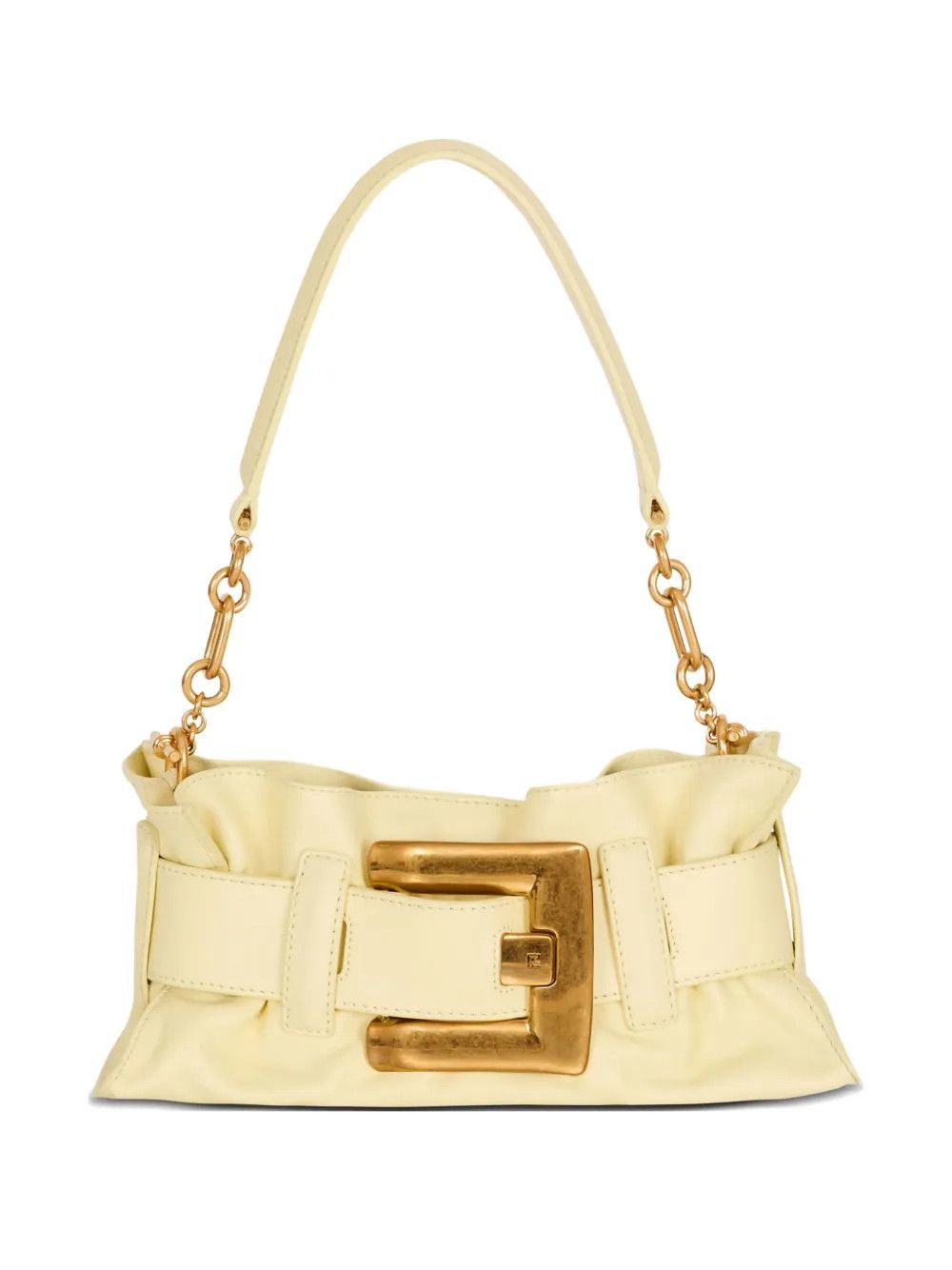 Balmain os11x0326 Size: OS / Anthem Small Clutch Bag in Yellow Size ONE SIZE - 1 Thumbnail
