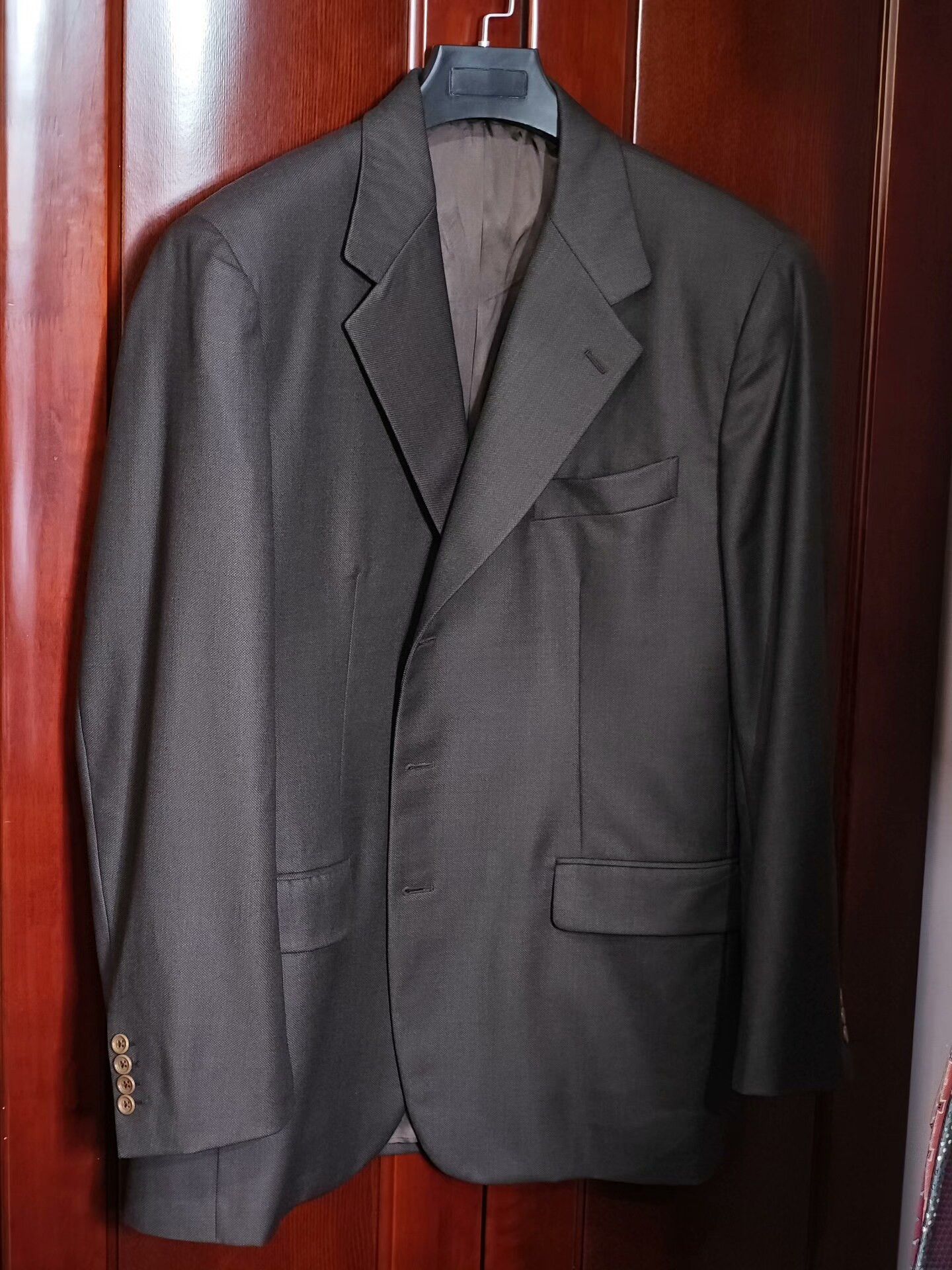 Burberry Burberry Wool Blazer with Linen Lining Size US L / EU 52-54 / 3 - 1 Thumbnail