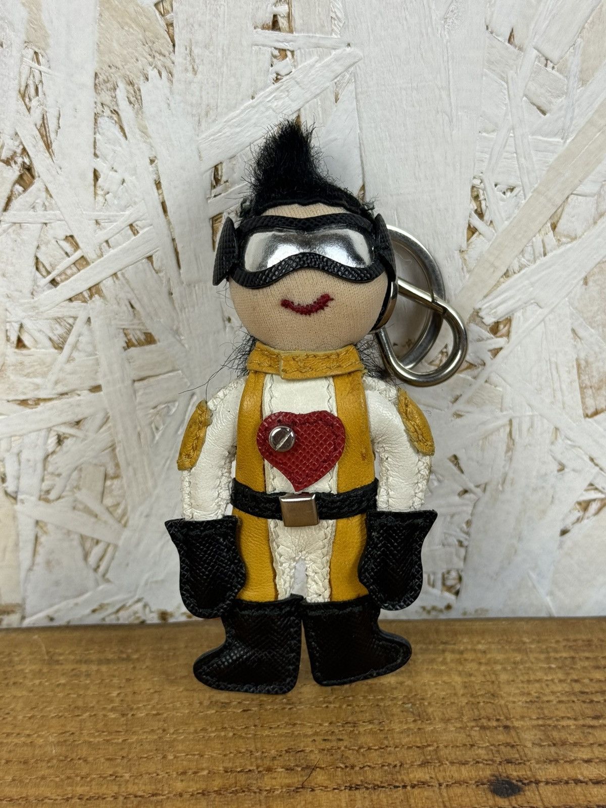 Prada Prada Ski Lady Leather Key Holder Limited Edition Bag Charm Size ONE SIZE - 1 Thumbnail
