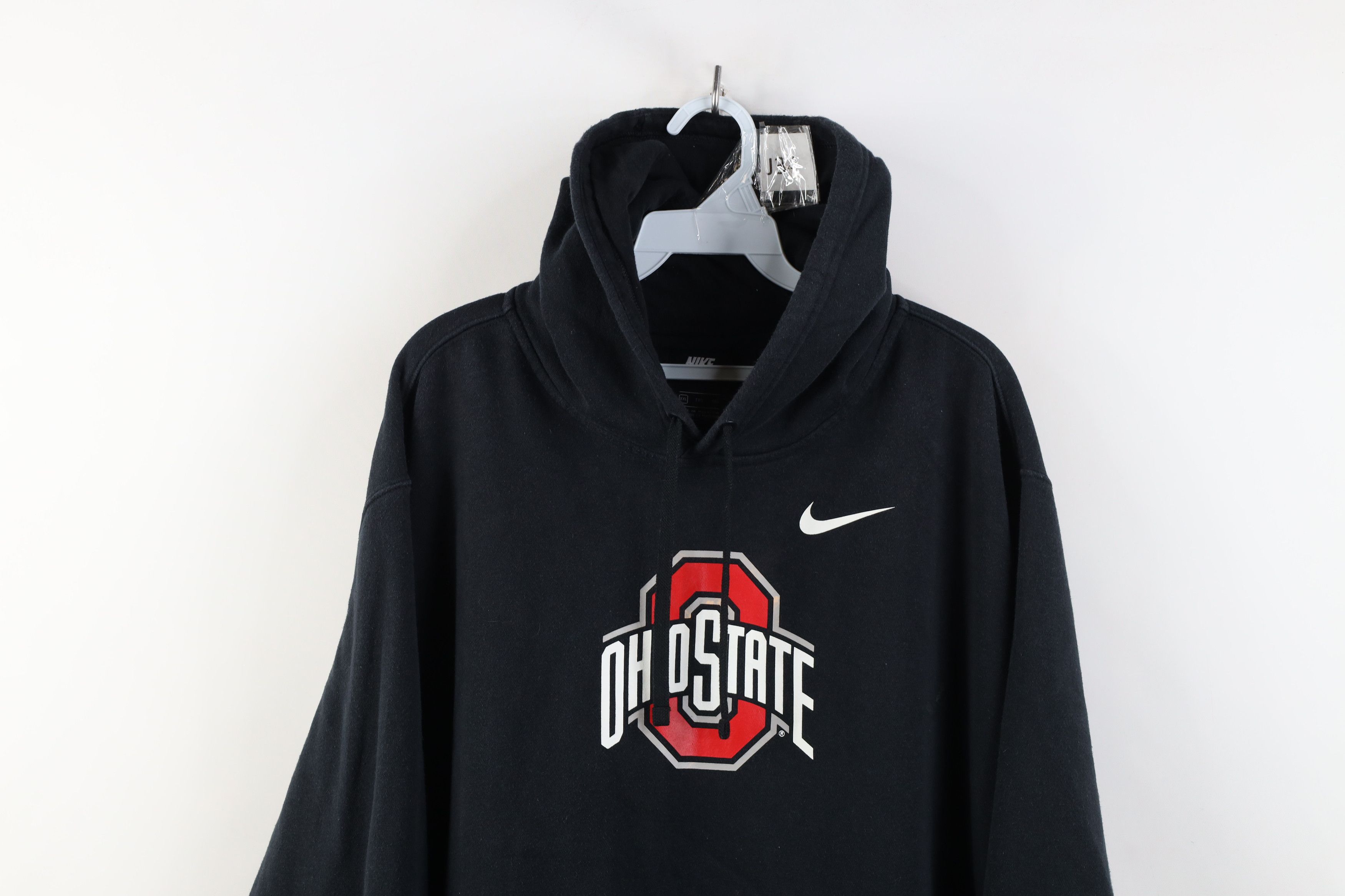 Nike Vintage Y2K Nike Mini Swoosh Ohio State University Hoodie Size US XXL / EU 58 / 5 - 2 Thumbnail
