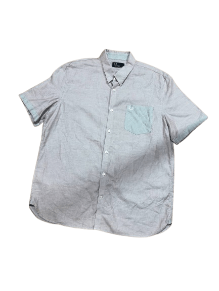 Fred Perry Vintage Fred Perry Classic Fit Button Up Shirt Size XL Size US XL / EU 56 / 4 - 1 Thumbnail