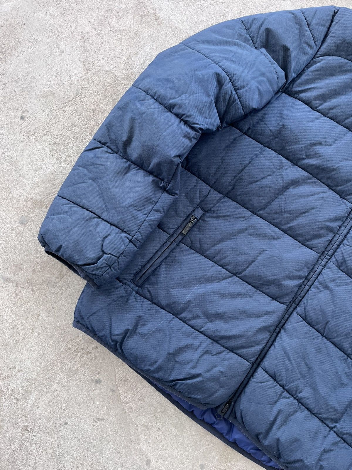 Barbour Vintage Barbour International Court Quilt Jacket Navy Y2K Size US L / EU 52-54 / 3 - 3 Thumbnail