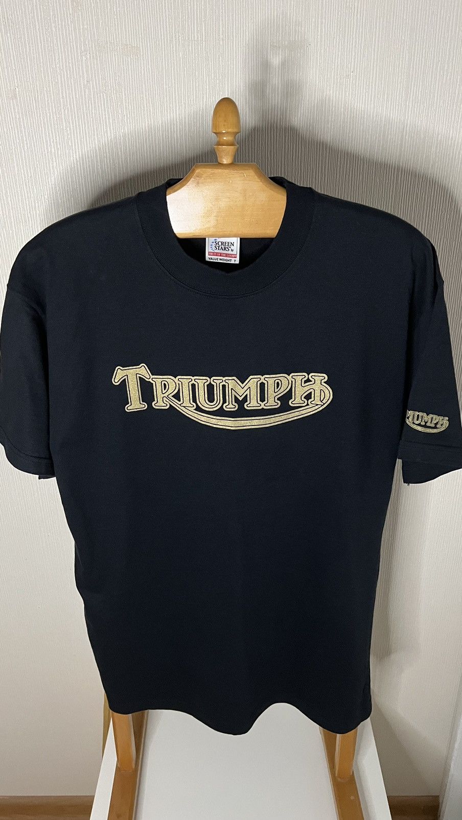 Rare‼️Triumph motorcycles screen stars t shirt
