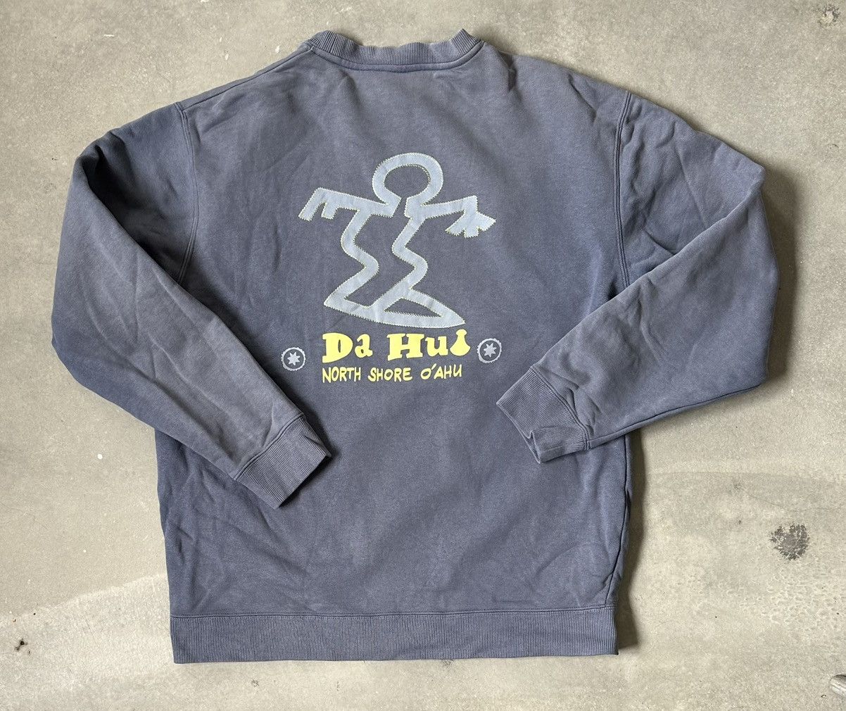 Japanese Brand VINTAGE DA HUI SURF WELL FADED SWEATSHIRT Size US M / EU 48-50 / 2 - 1 Thumbnail