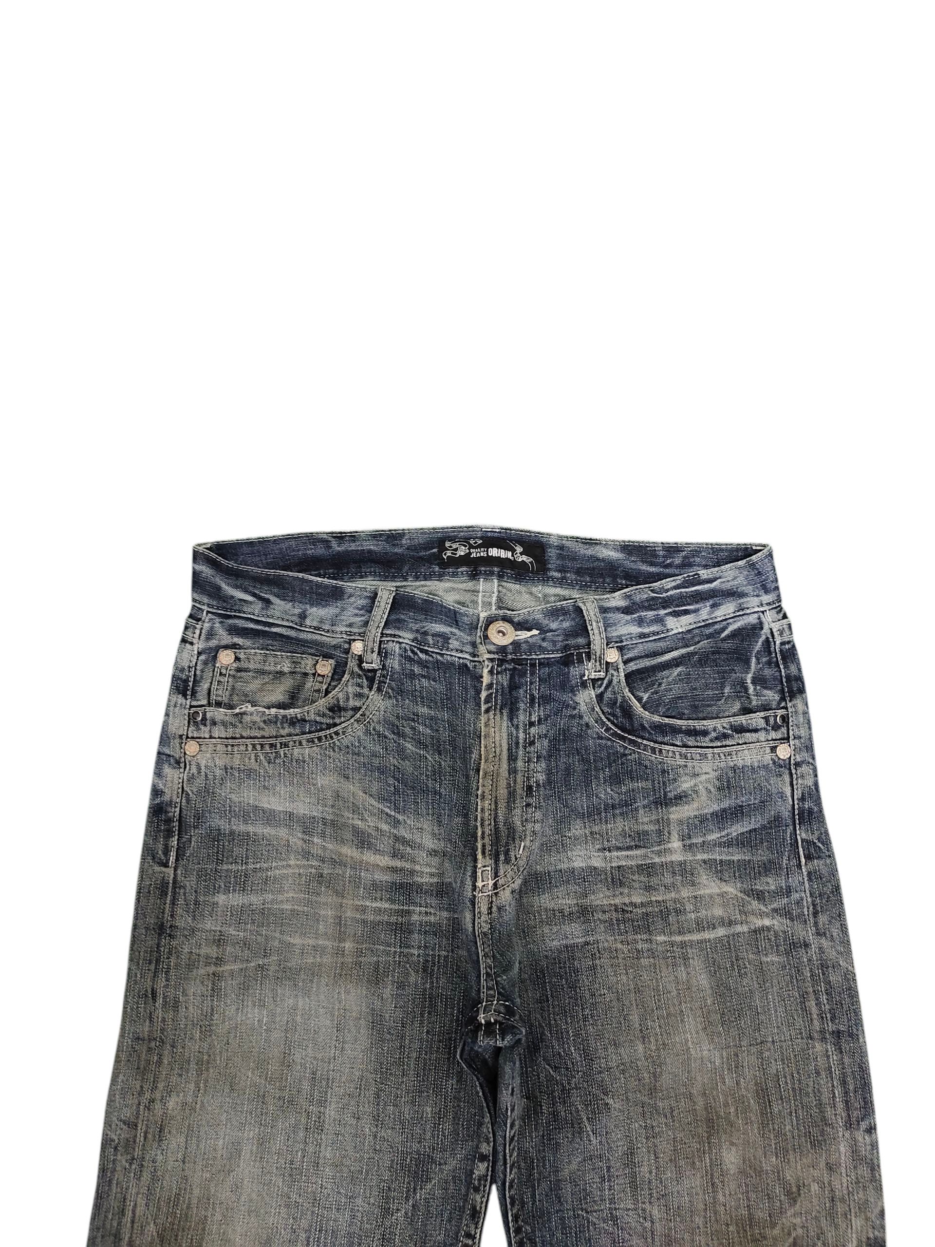Undercover Japanese Brand Oririn Clawmark Distress Faded Denim Jeans Size US 34 / EU 50 - 2 Thumbnail