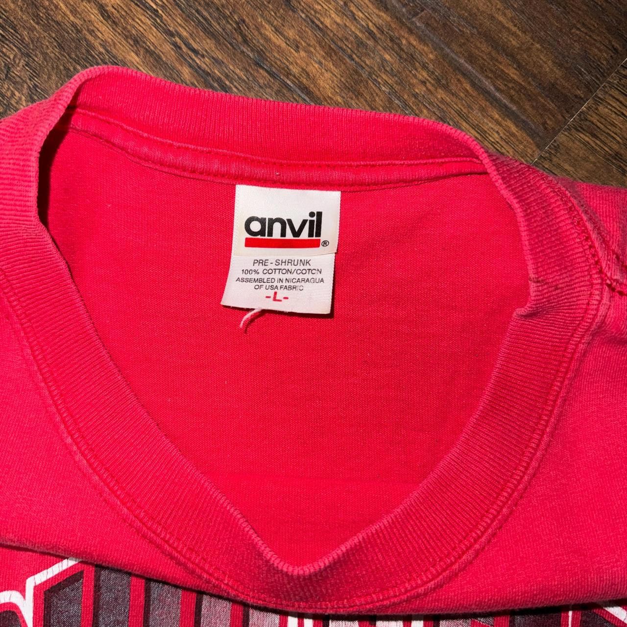 Anvil super clean 2000s red ohio state buckeyes graphic Size US L / EU 52-54 / 3 - 2 Thumbnail