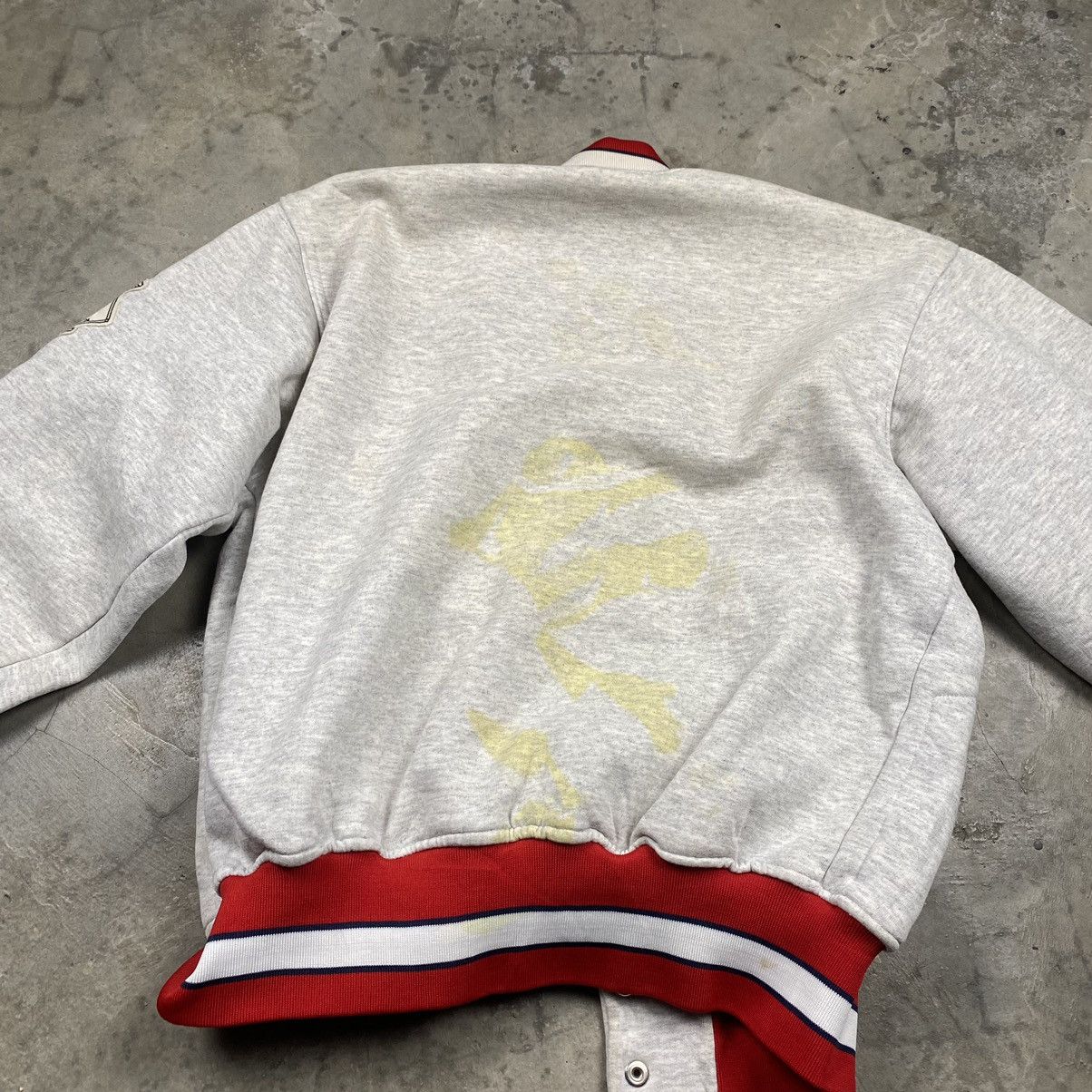 MLB OG 90s Distressed MLB Atlanta Braves Varsity Jacket Size US M / EU 48-50 / 2 - 11 Thumbnail
