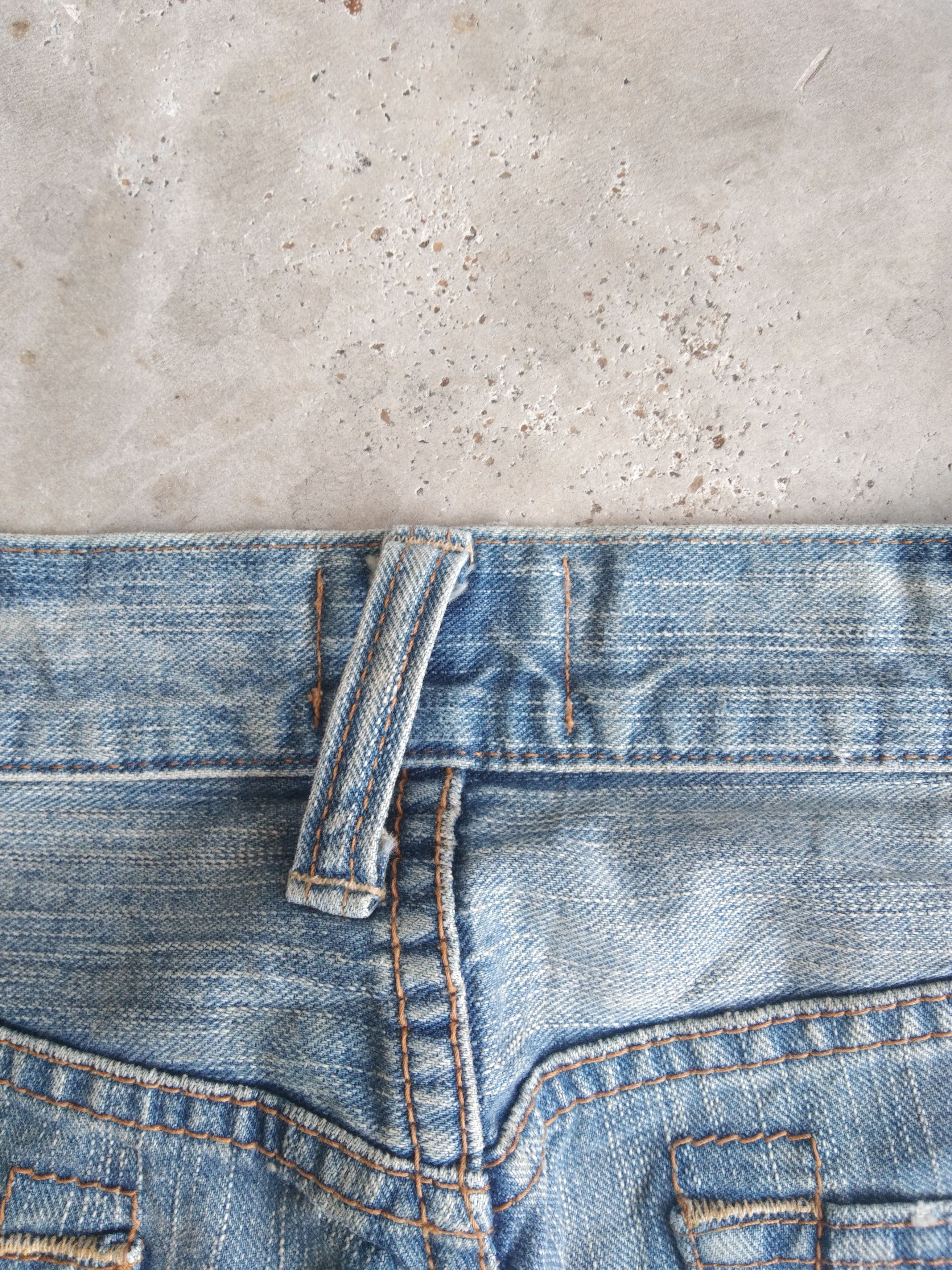 Edwin Vintage Japanese Brand Edwin Distressed Jeans 34x32 Size US 34 / EU 50 - 4 Thumbnail