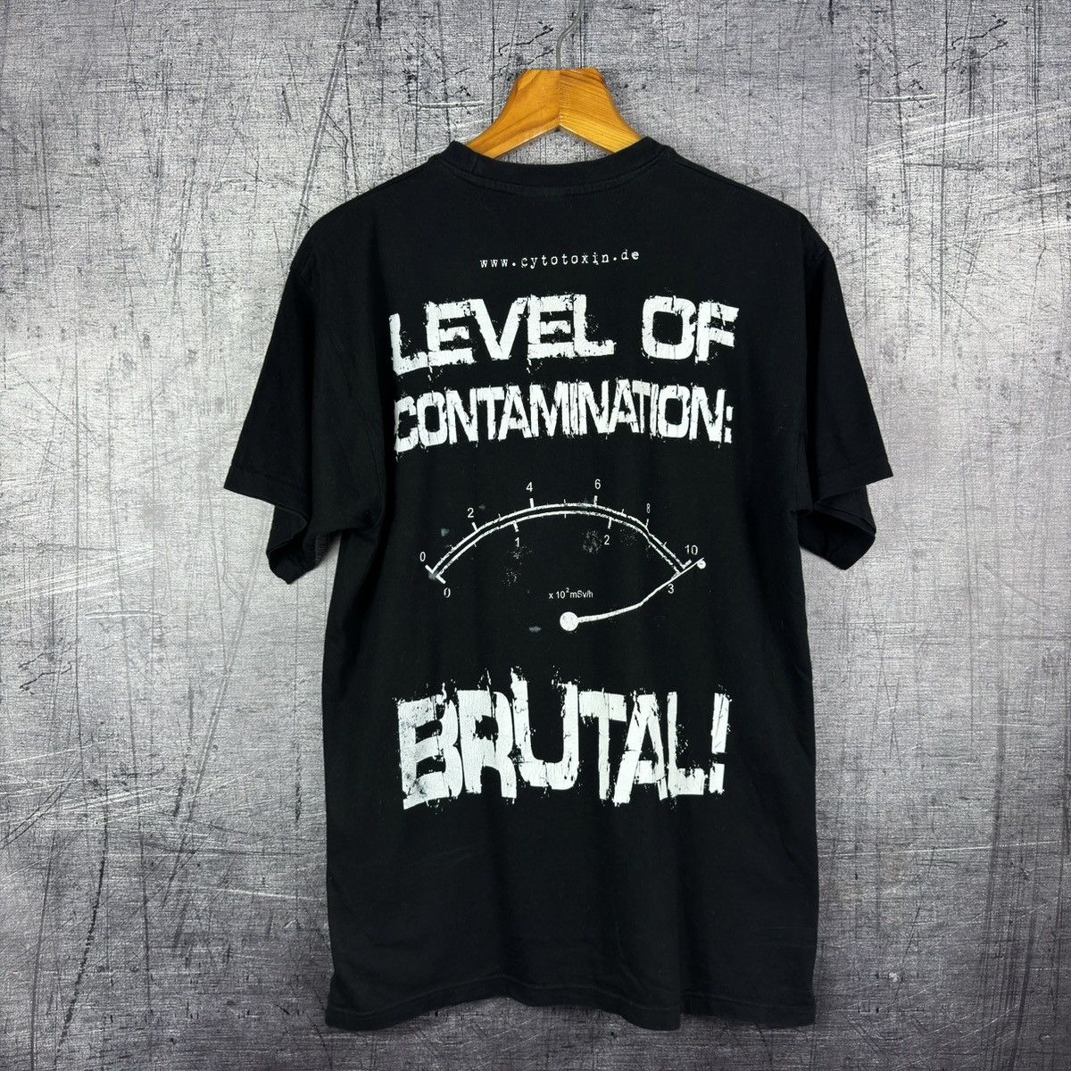 Band Tees Cytotoxin Level of contamination BRUTAL T-shirt death metal Size US M / EU 48-50 / 2 - 5 Thumbnail