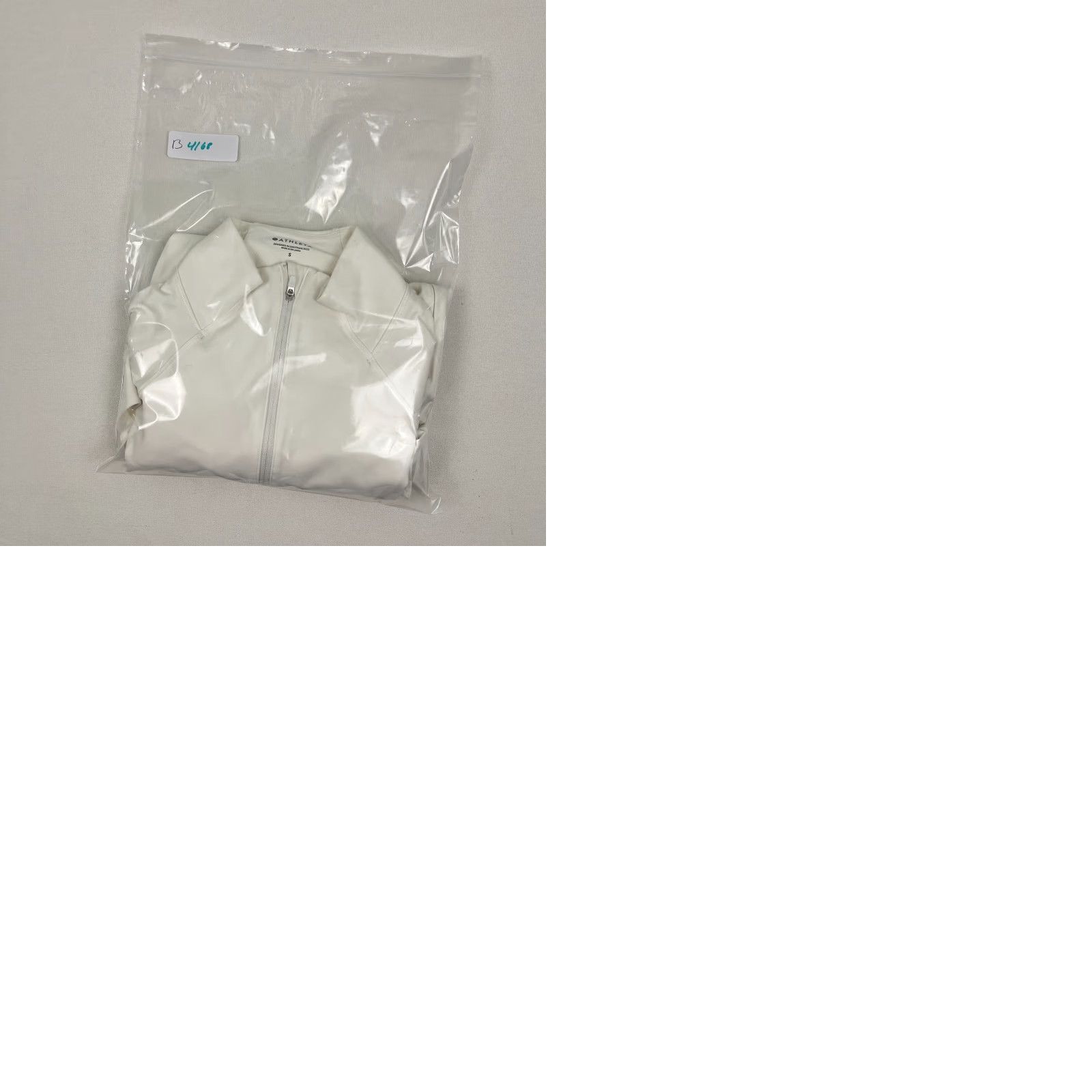 Athleta Athleta Whittier Peak Half Zip Women S White Active Pullover Running Stretch Jacket Size S / US 4 / IT 40 - 9 Thumbnail