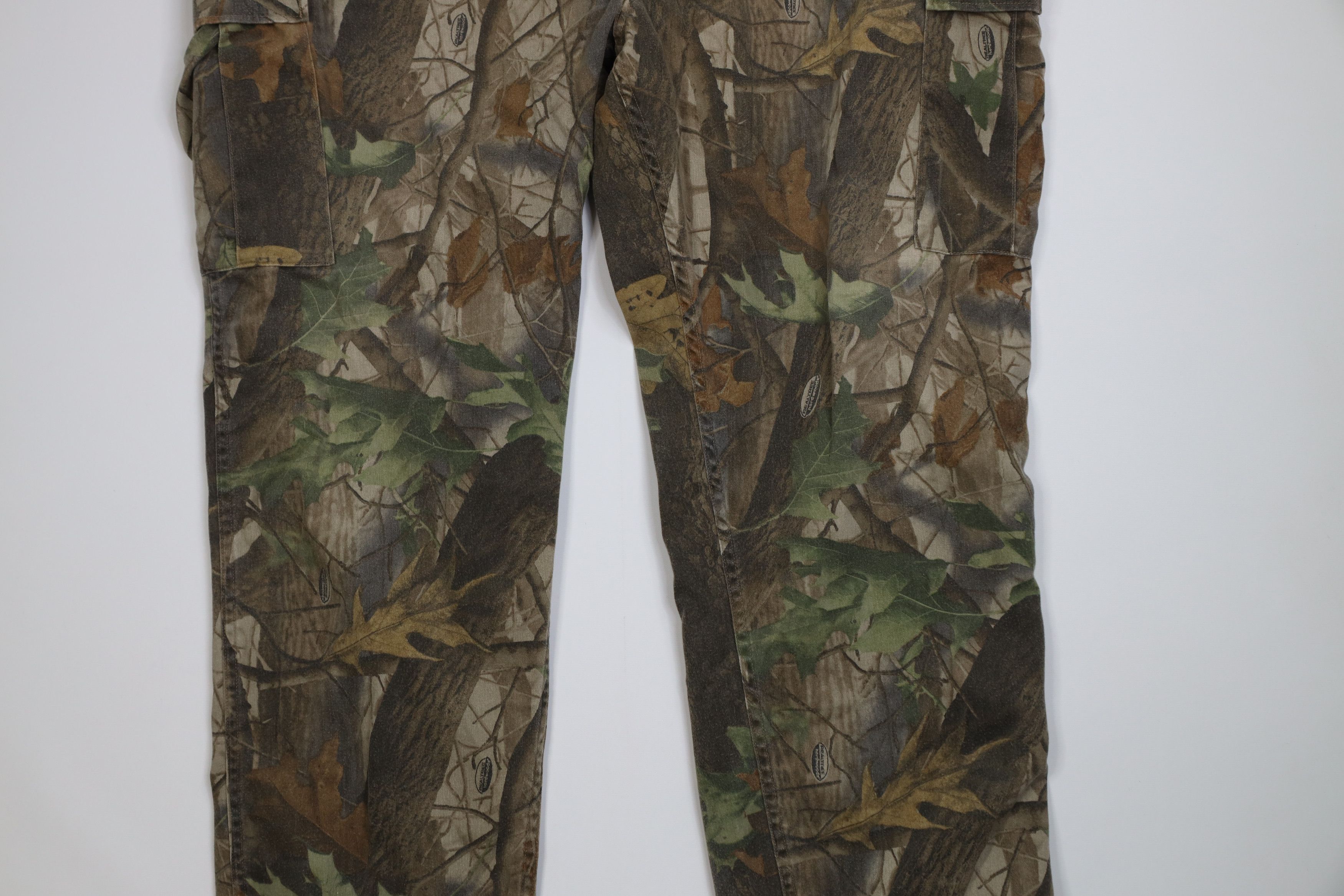 Cabelas Vintage 90s Cabelas Button Fly Wide Leg Cargo Pants Size US 42 / EU 58 - 3 Thumbnail