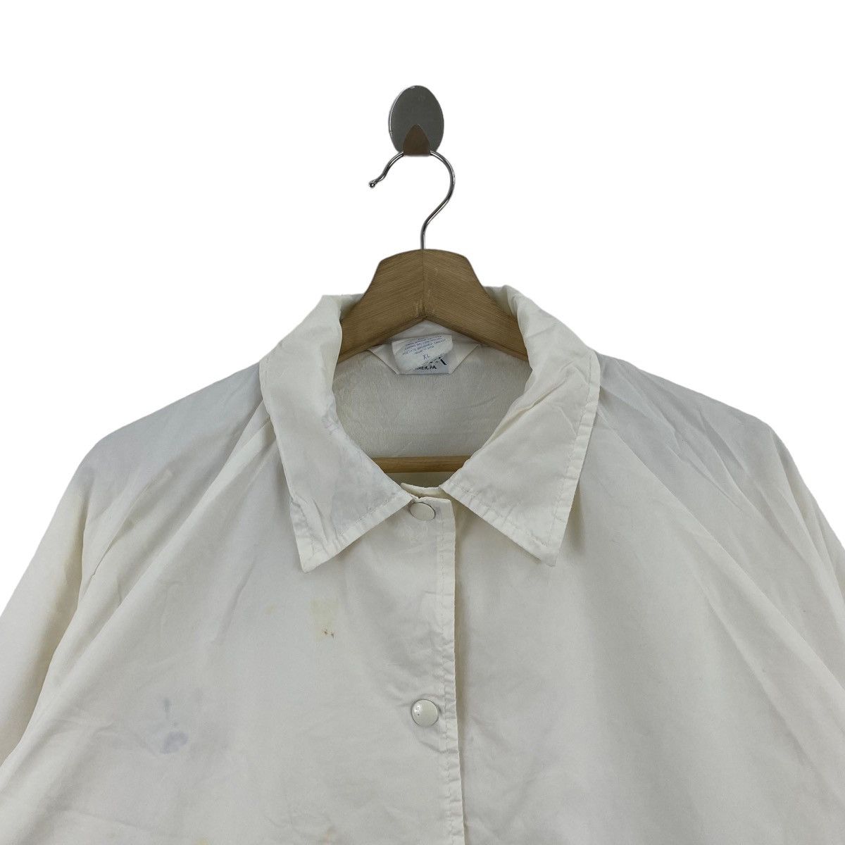 Other Vintage BLAIR WARREN USA White Windbreaker Coach Jacket Size US XL / EU 56 / 4 - 2 Thumbnail