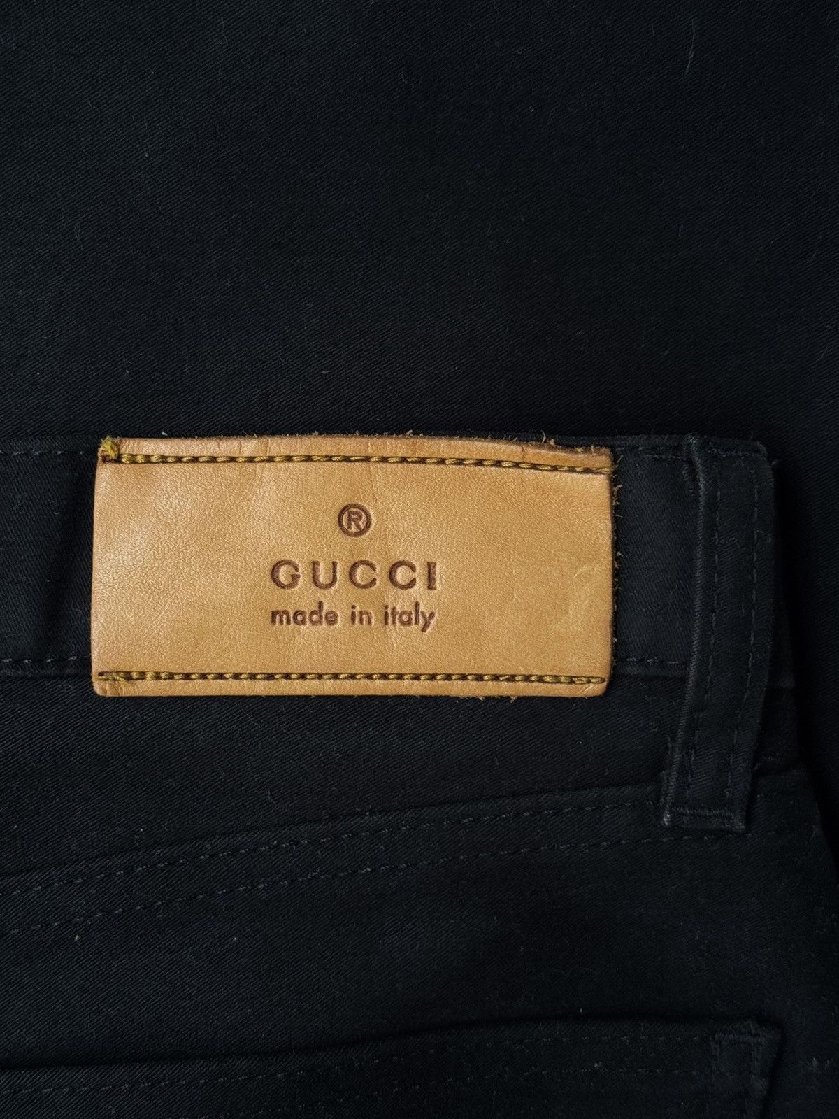 Gucci Gucci Tom Ford 2000's Flared Black Denim Jeans Size US 30 / EU 46 - 6 Thumbnail