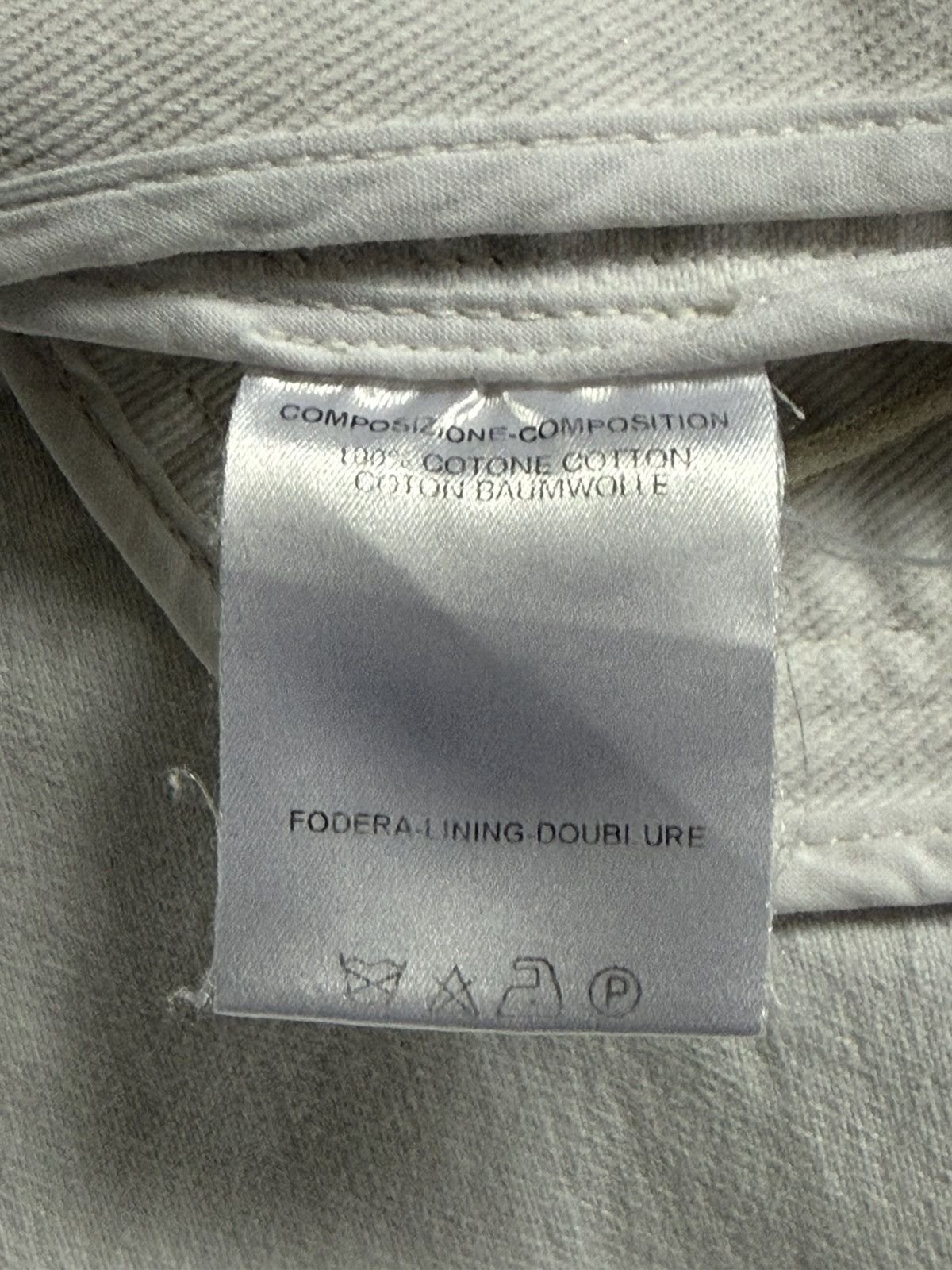 Gucci Rare 00s Gucci by Tom Ford White Denim Jacket Size S / US 4 / IT 40 - 9 Thumbnail