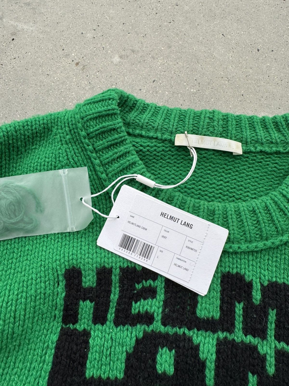 Helmut Lang Helmut Lang Mad Rat Sweater Knit Designer Wool Jumper Size US L / EU 52-54 / 3 - 4 Thumbnail