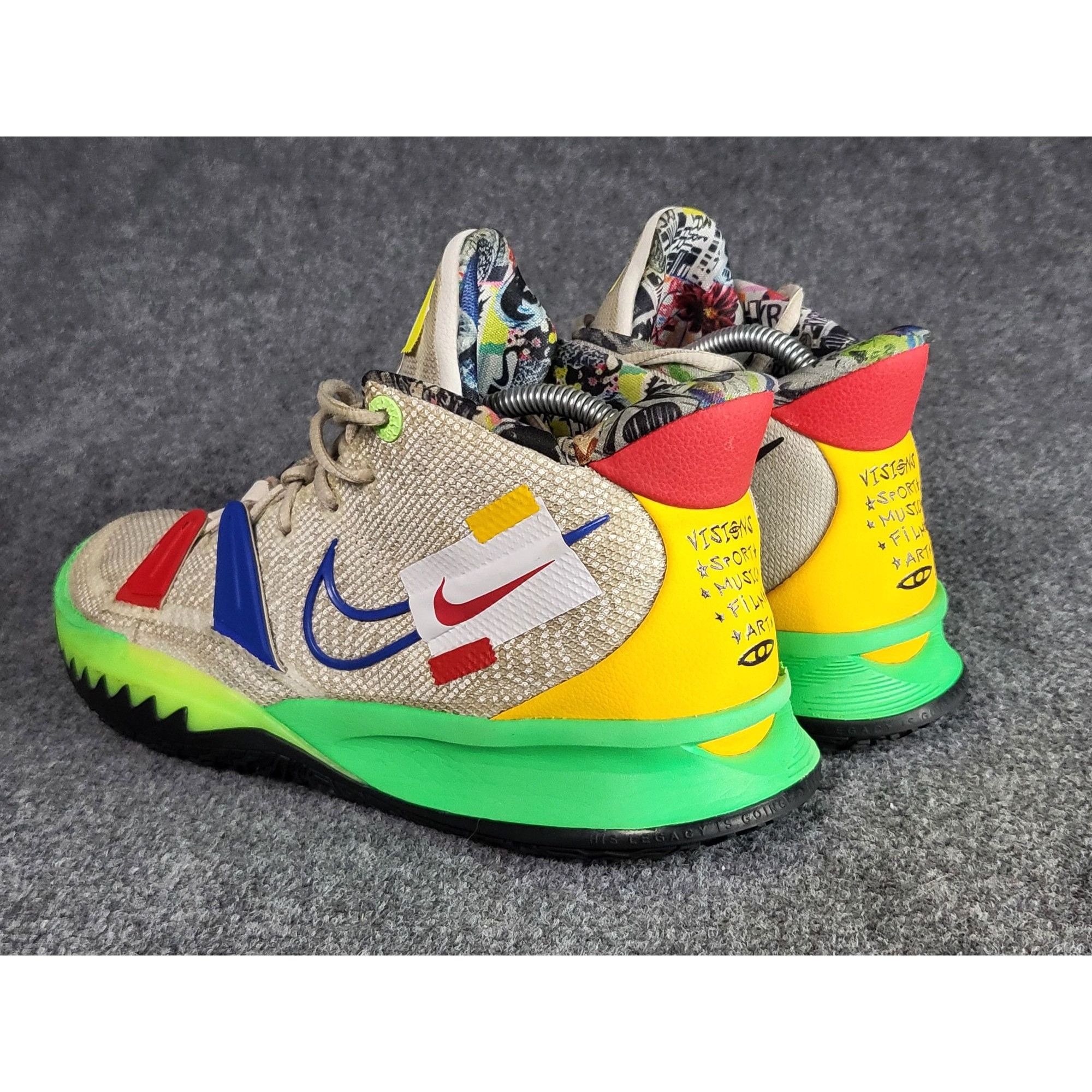 Nike Nike Kyrie 7 Visions DC9122-001 Men Size 9.5 Light Bone Game Size US 9.5 / EU 42-43 - 2 Thumbnail