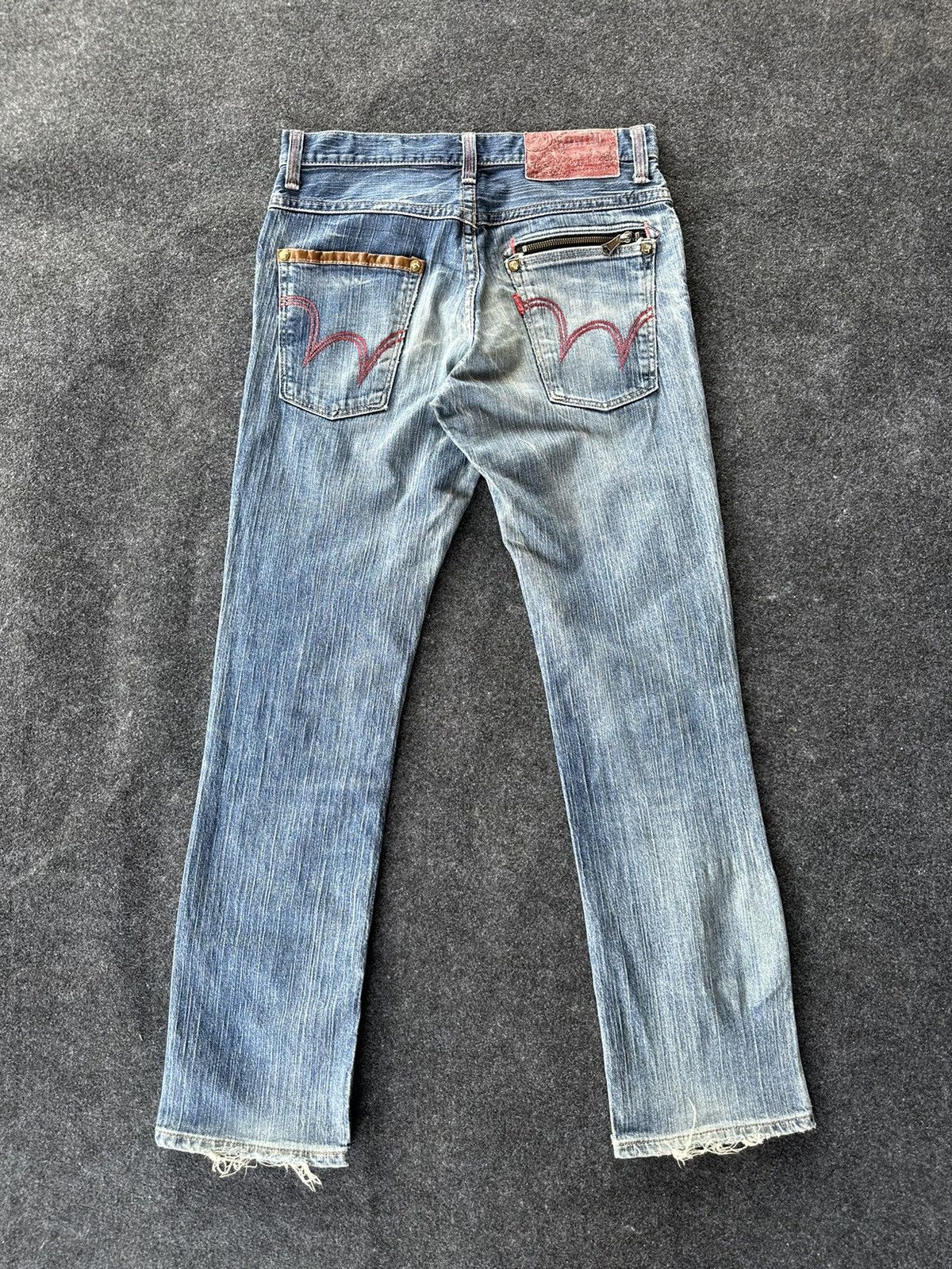 Edwin × If Six Was Nine × Japanese Brand Edwin Blue Trip Vintage Red Trademark Denim Size 30 F78 Size US 30 / EU 46 - 2 Thumbnail