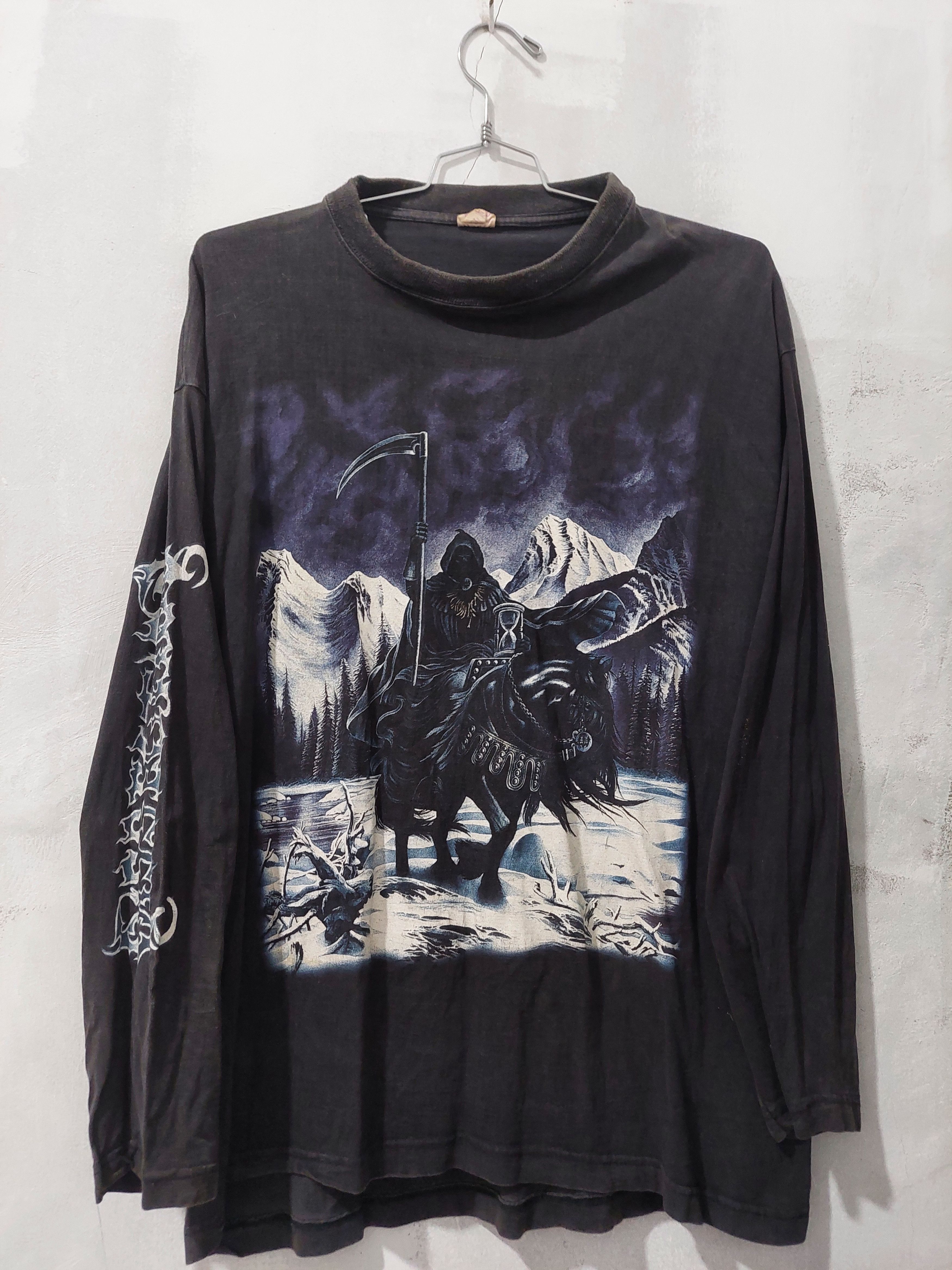 image of Vintage Rare Dissection - Storm Of The Light's Bane 1990S in Black, Men's (Size XL)