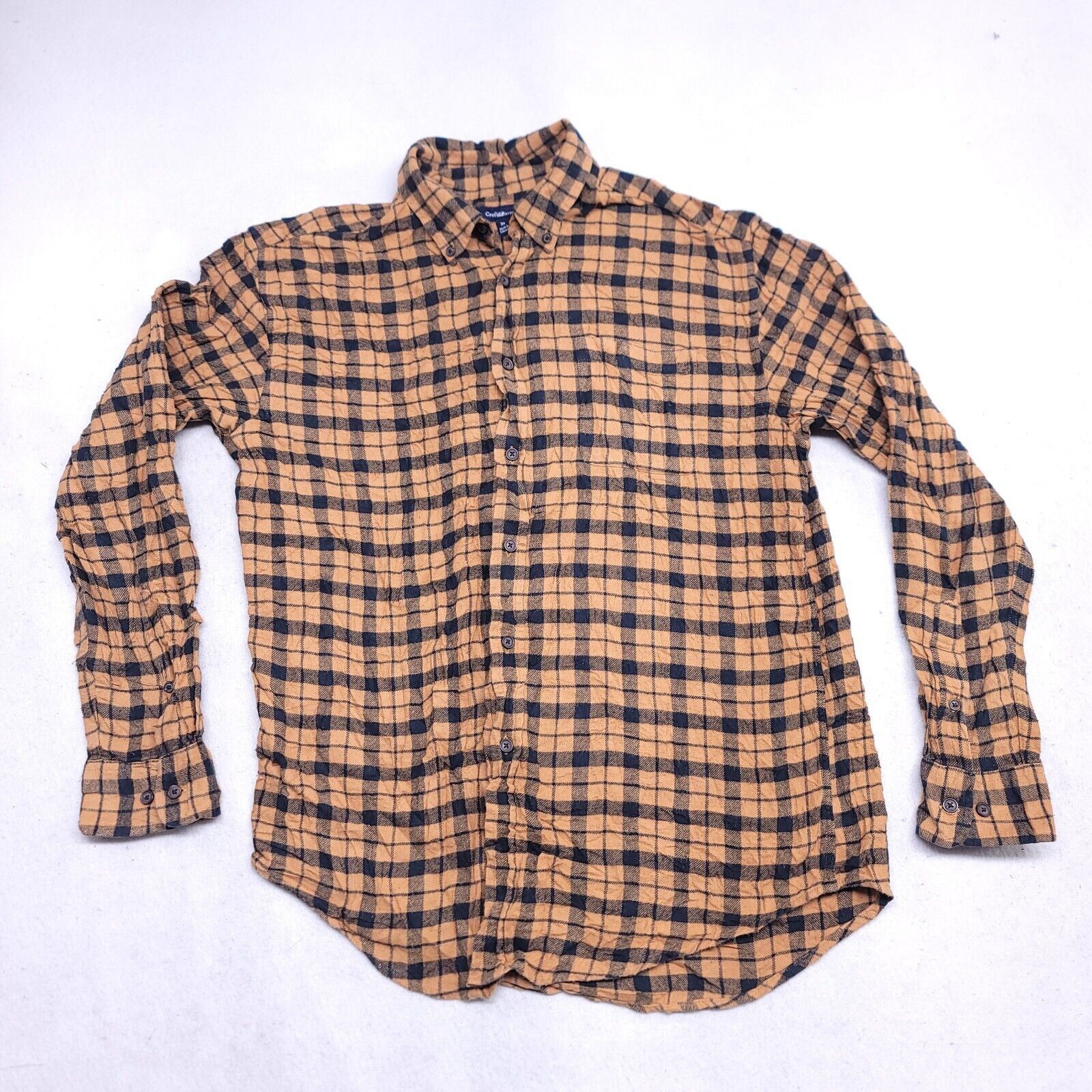 Croft & Barrow Croft & Barrow Tartan Flannel Shirt Mens Size Medium Yellow Size US M / EU 48-50 / 2 - 2 Thumbnail
