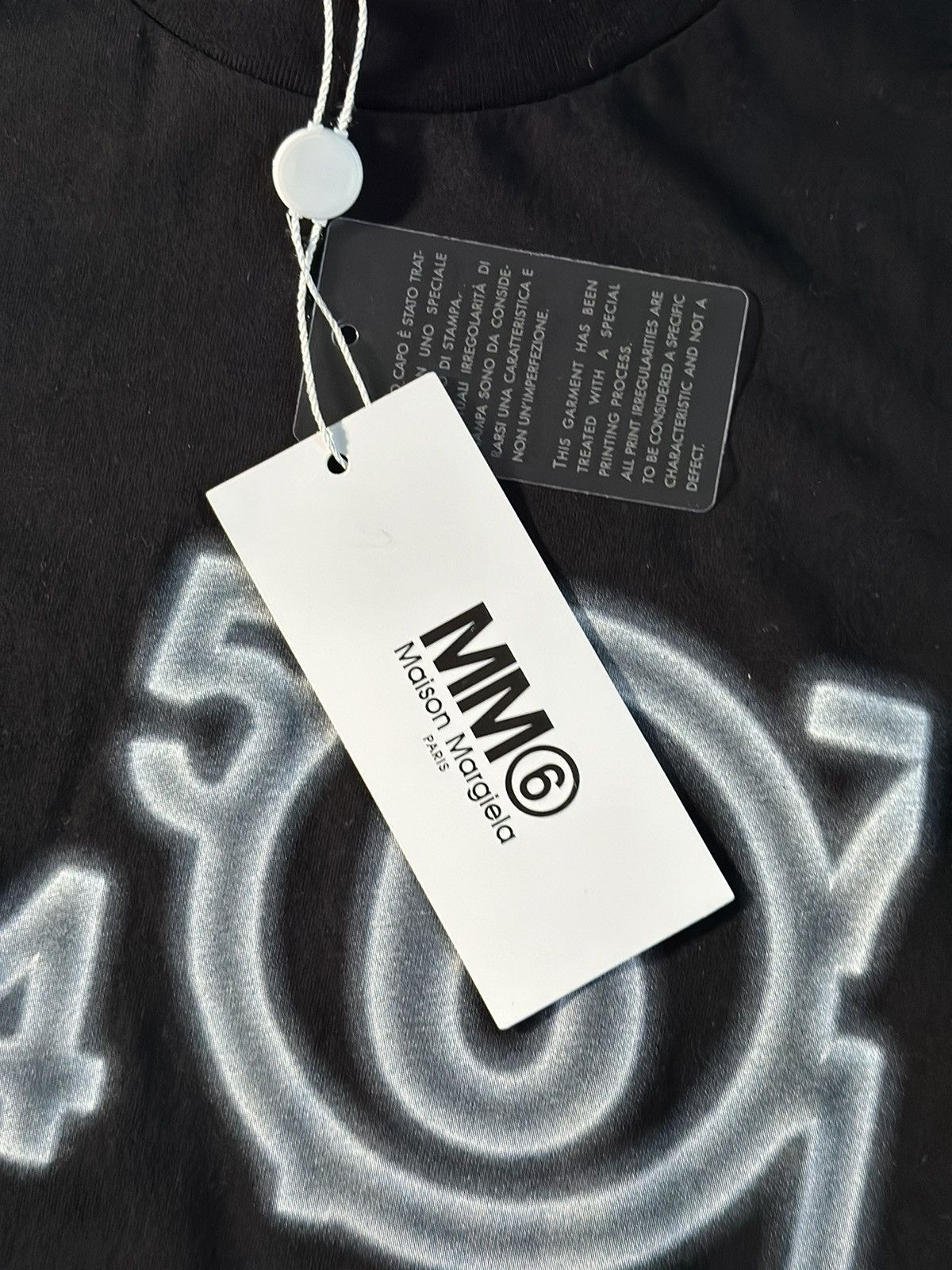 MM6 Maison Margiela T Shirt Tee Zoom Logo SS23