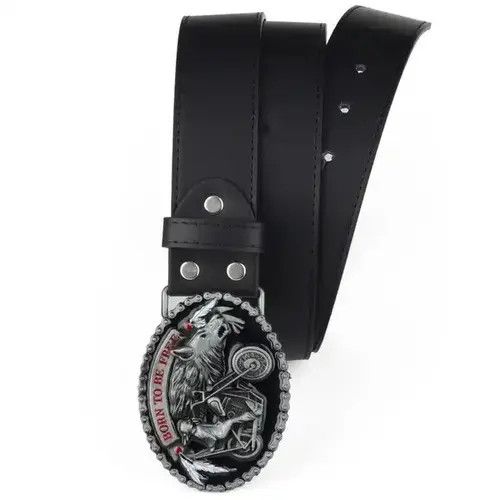 Other Motorcyd Wolf PU Leather Belt Size ONE SIZE - 3 Thumbnail