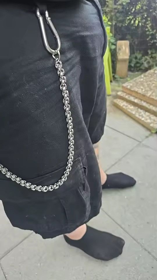 Other Skull Head Pants Chain for Men Women,Jeans Chain,Keys Chain Size ONE SIZE - 2 Thumbnail