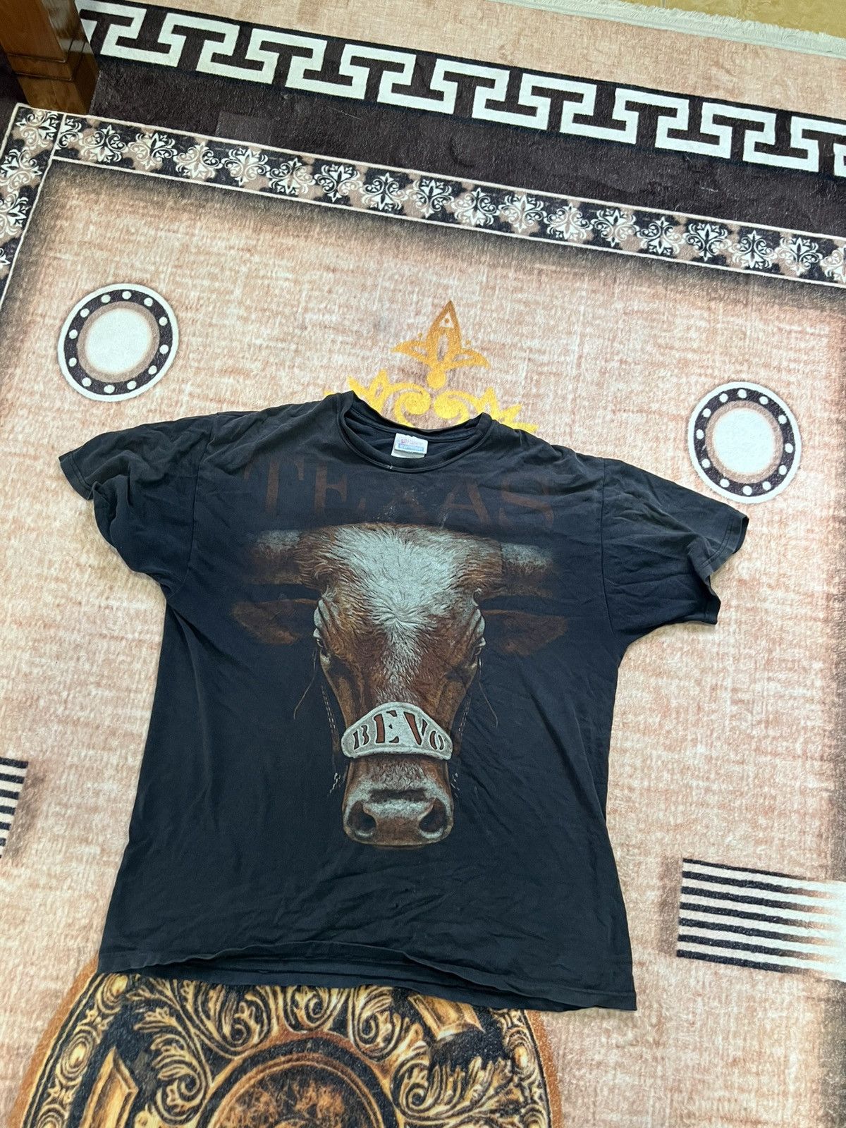 Vintage Vintage 90’s Bevo 3D Texas Longhorns Size US XL / EU 56 / 4 - 1 Thumbnail