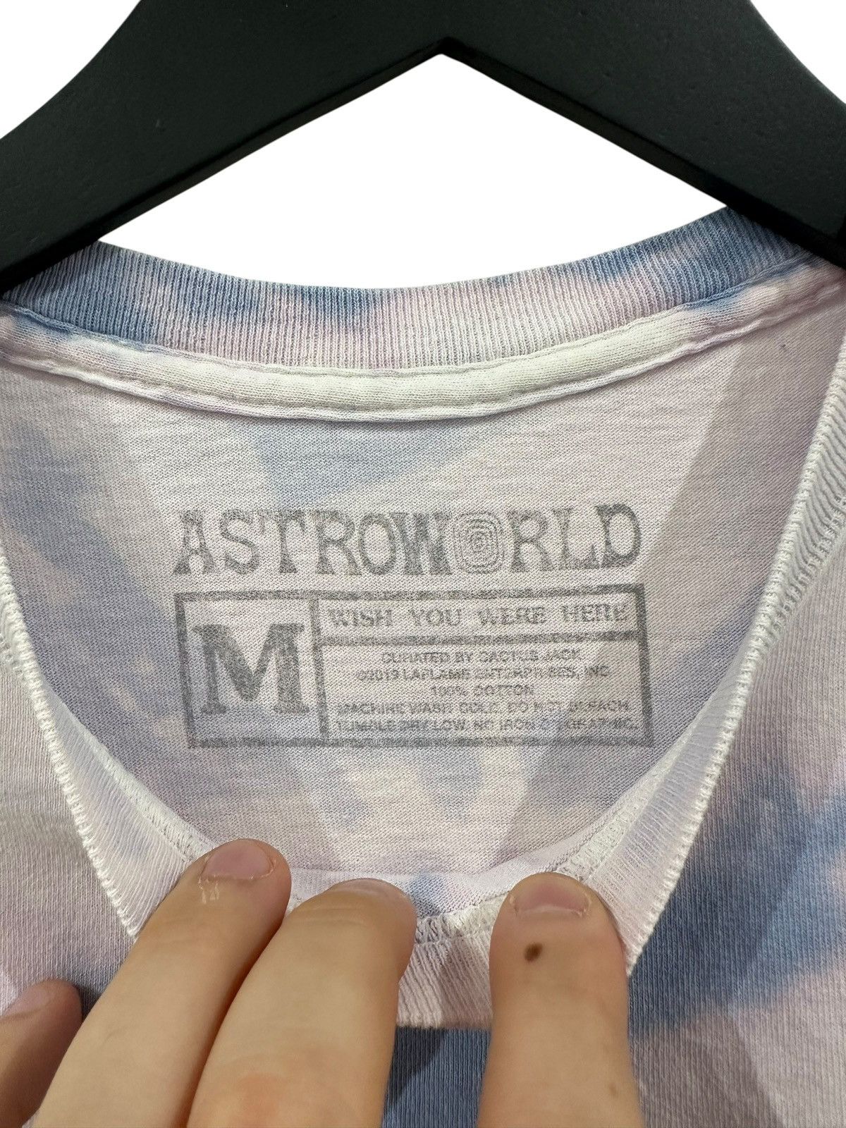Travis Scott Travis Scott Tie Dye Astroworld Tour Tee Size M Size US M / EU 48-50 / 2 - 3 Thumbnail