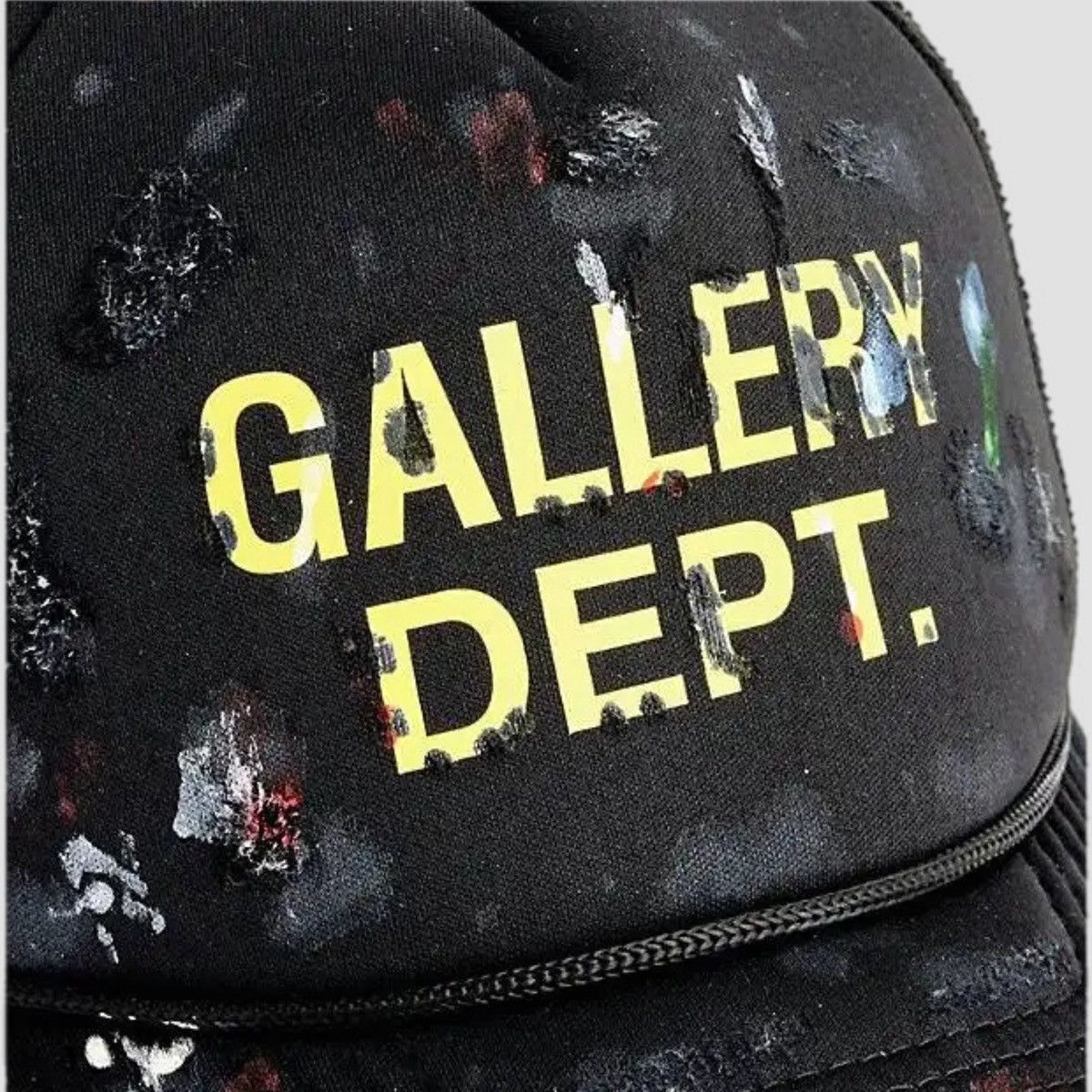 Gallery Dept. Gallery Dept Workshop Cap Black Size ONE SIZE - 8 Thumbnail
